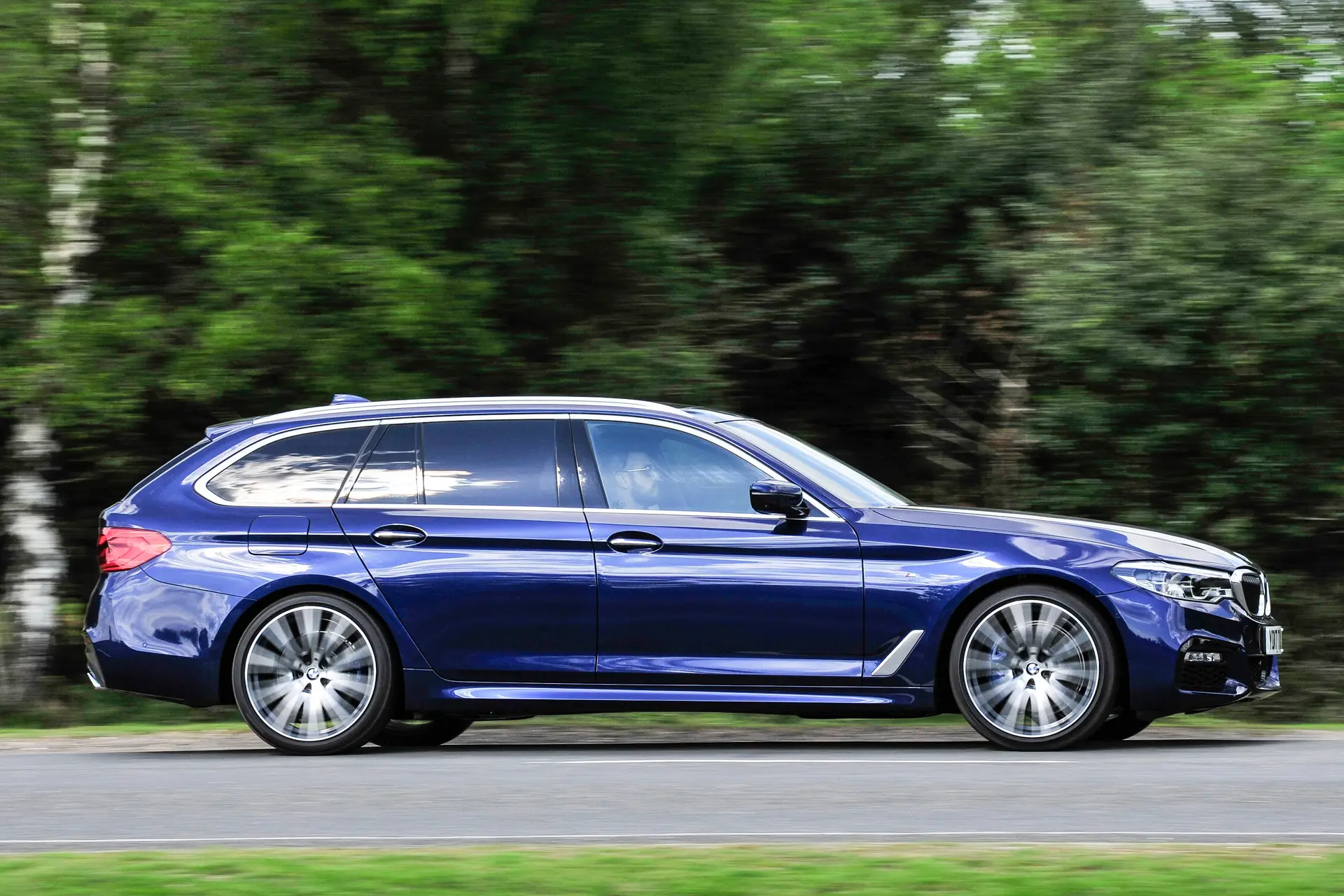 BMW 5 Series Touring Review 2023: Driving Side 
