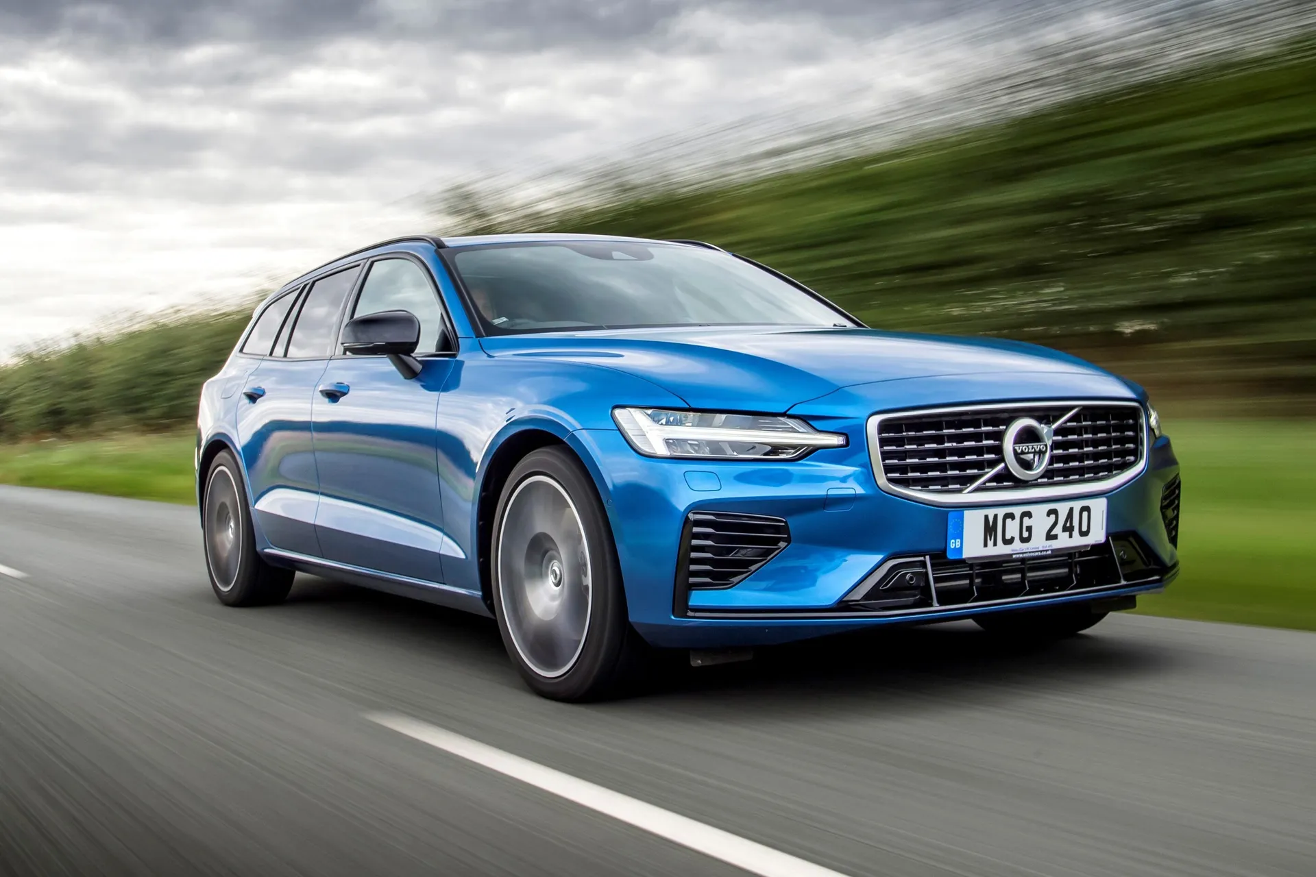 Volvo V60 Review 2024: Front Side View