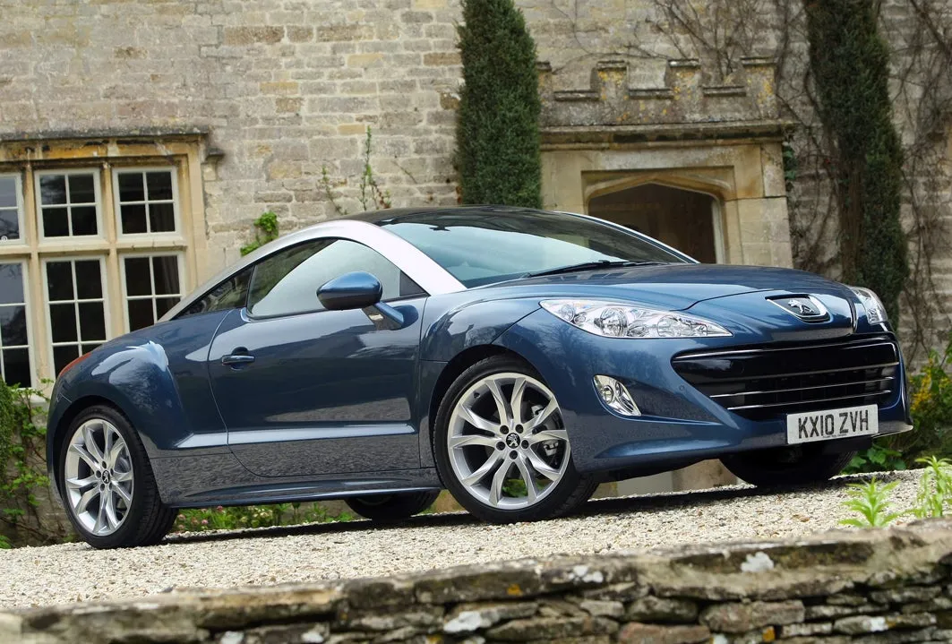 Peugeot RCZ (2010-2015) Review: exterior front three quarter photo of the Peugeot RCZ