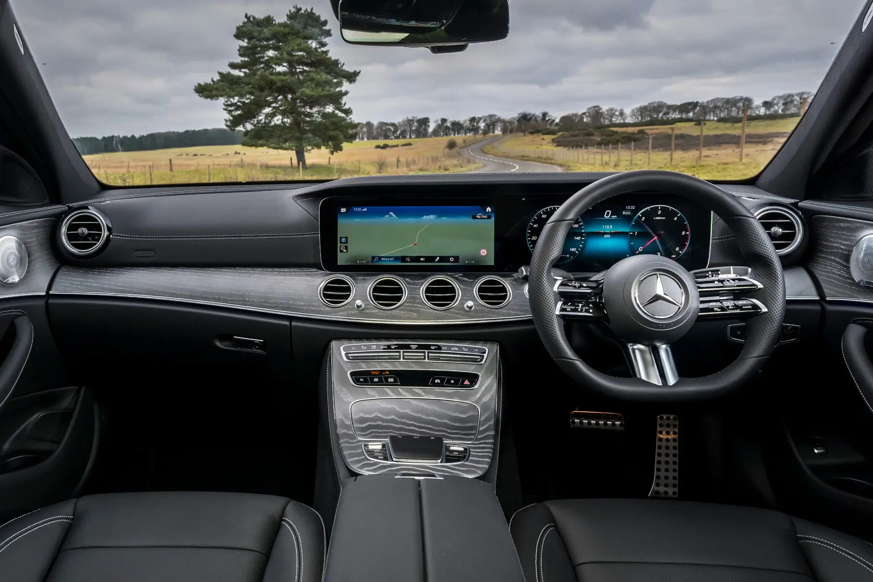 Mercedes E-Class Review 2023 dashboard