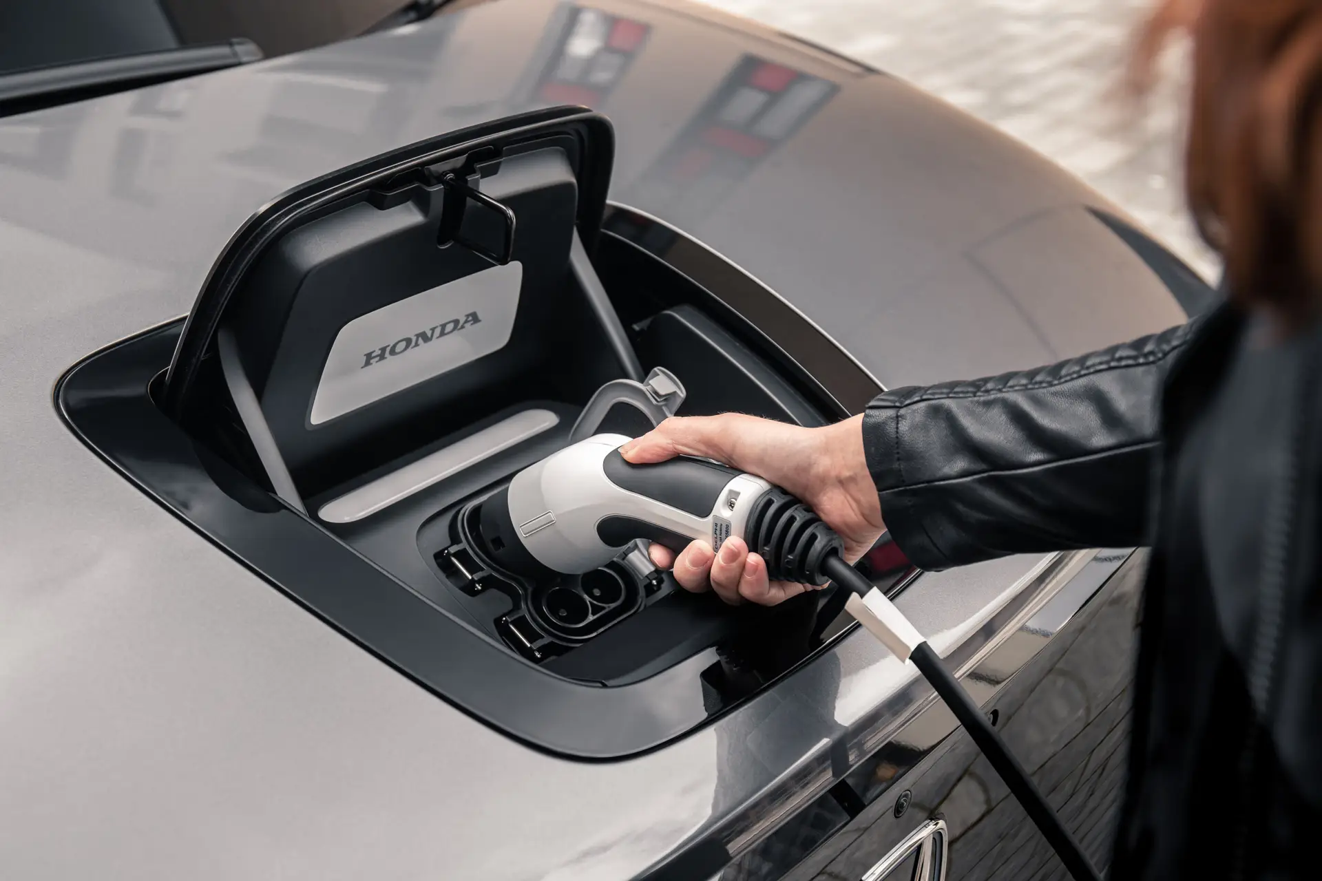 Honda e Review 2023: charging port