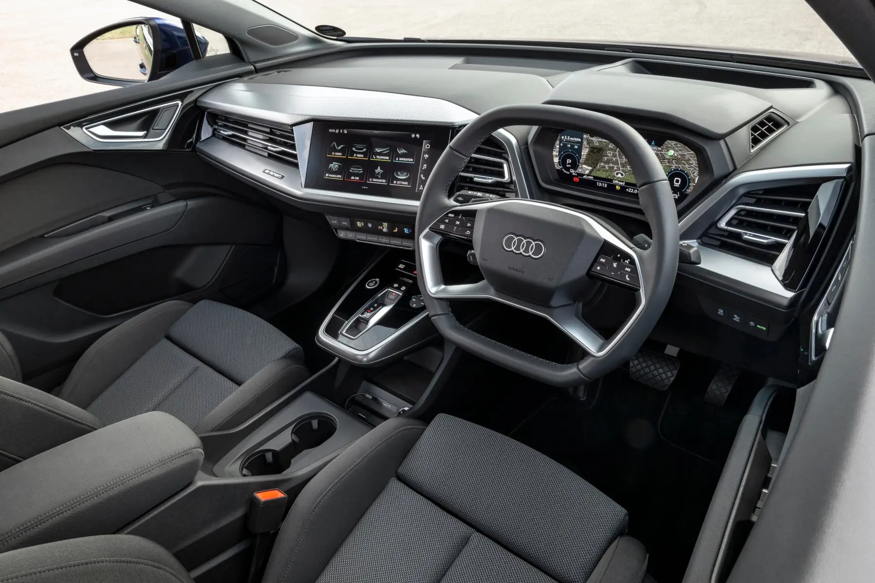Audi Q4 Sportback e-tron Review 2023 interior
