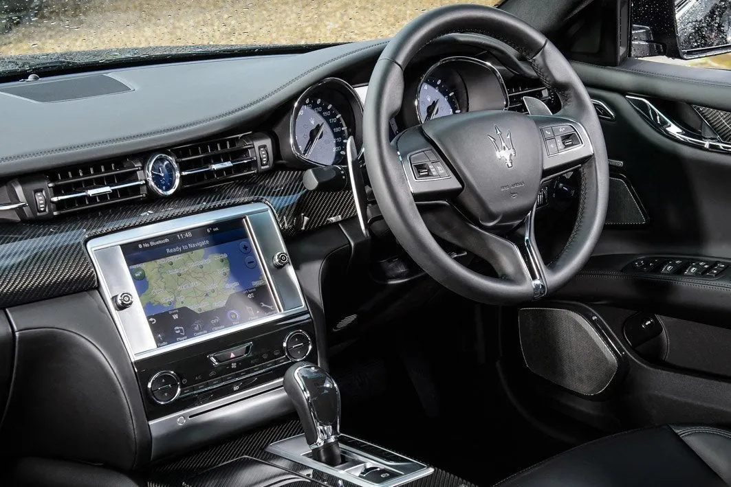 Maserati Quattroporte (2013-2023) Review: front interior