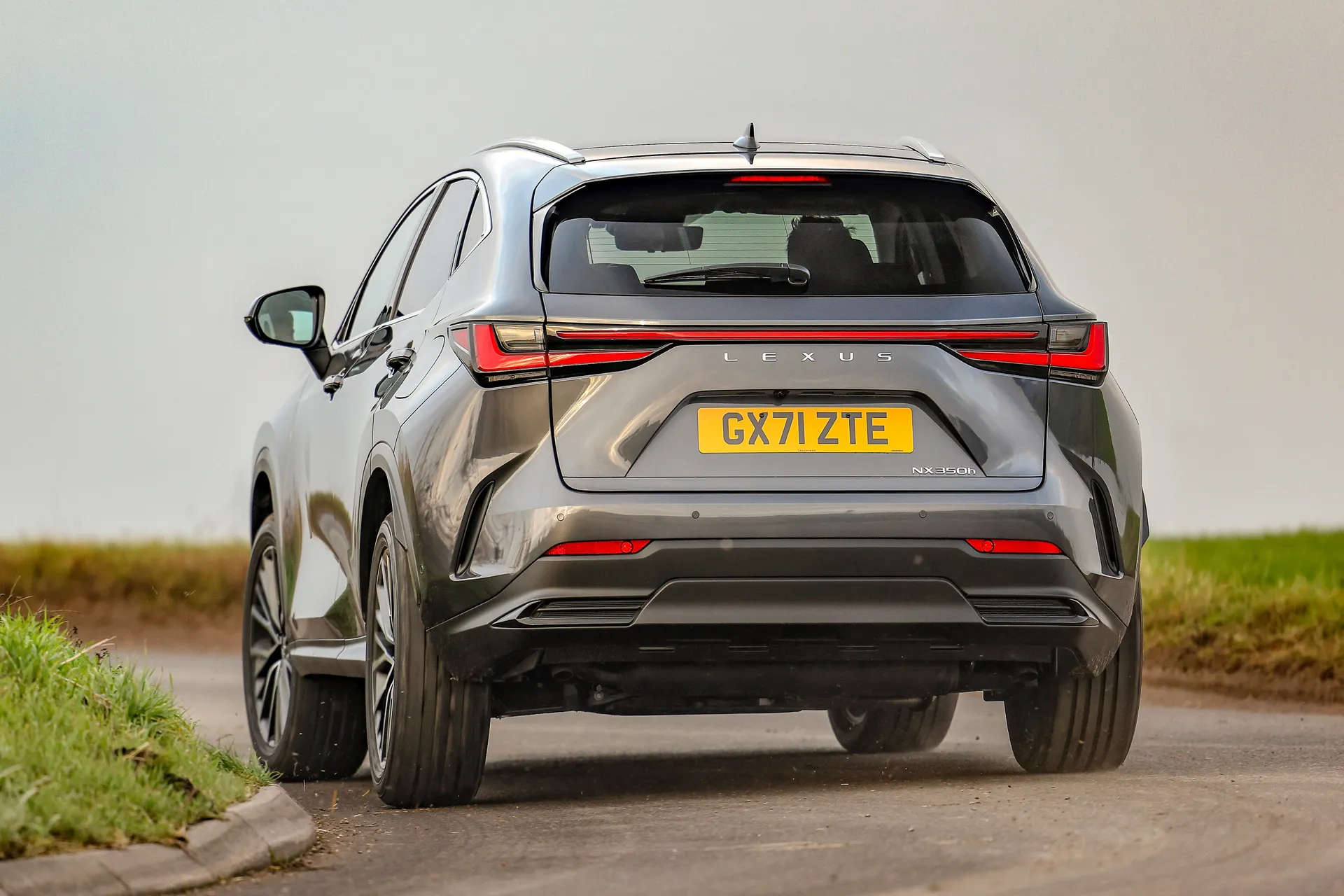 Lexus NX Review: NX350h rear cornering