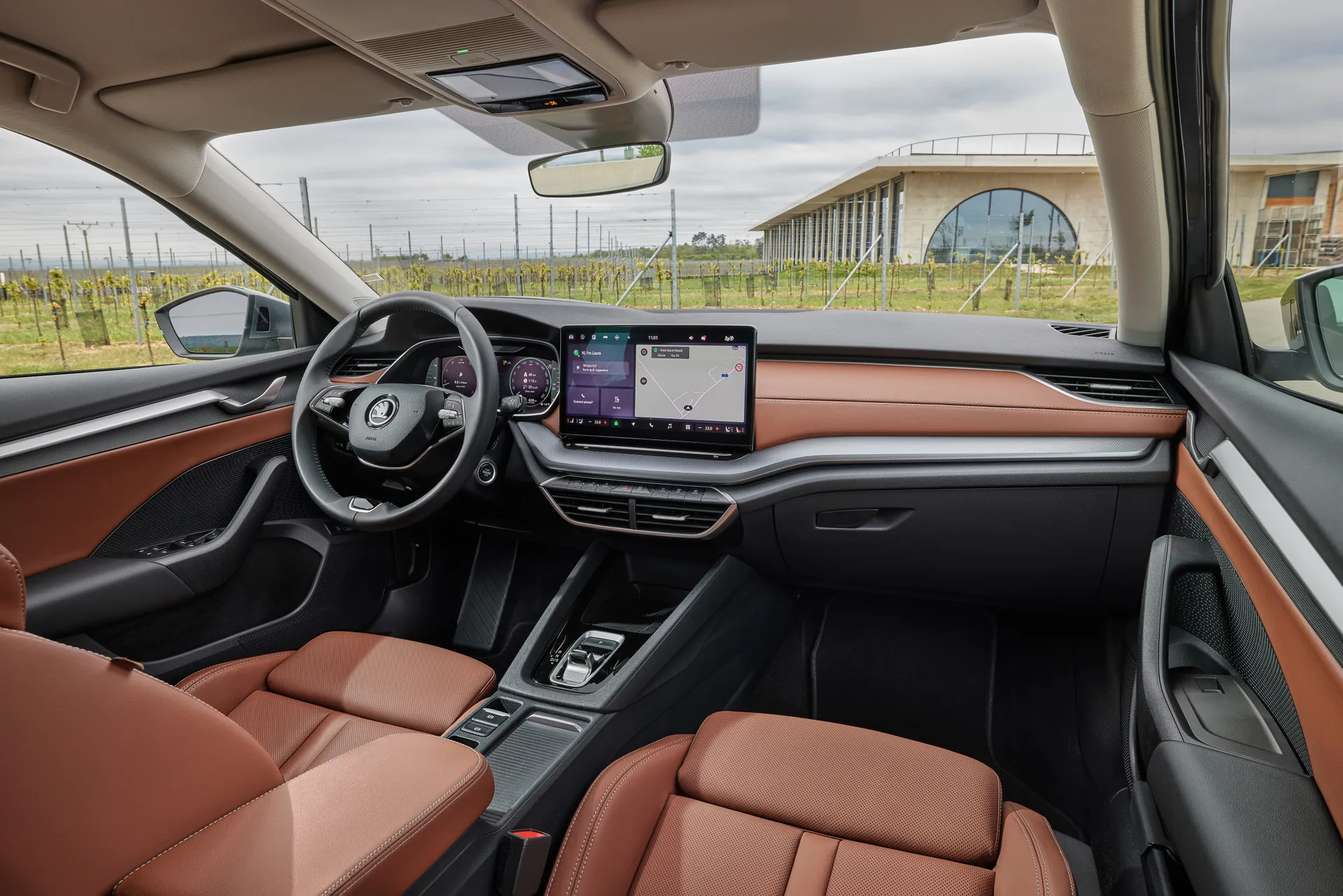 Skoda Octavia Review 2024: interior and infotainment
