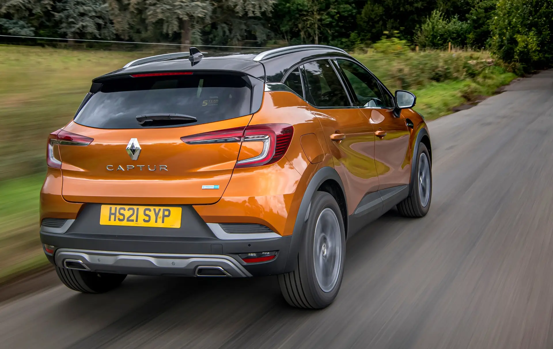 Renault Captur Review 2024: rear-three quarter