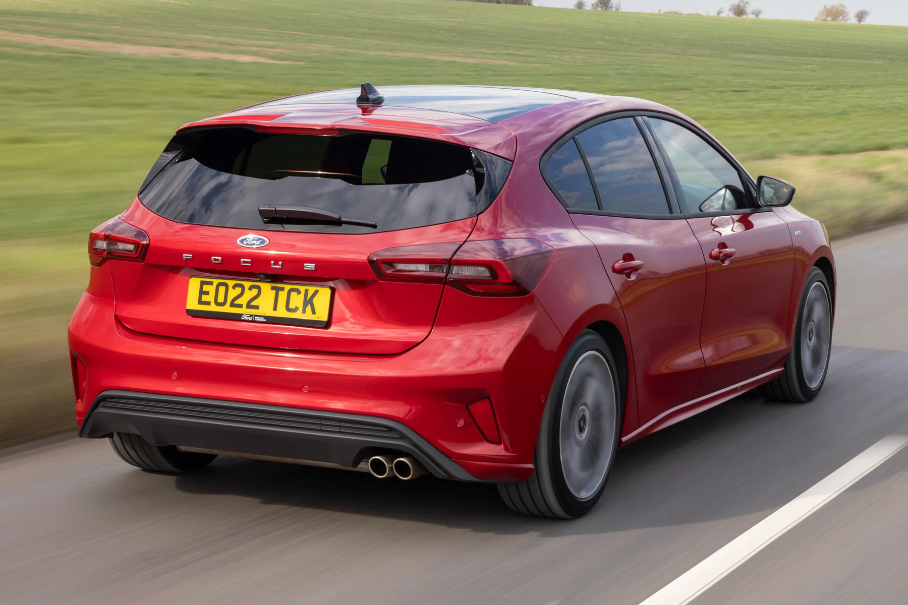 Ford Focus Review: rear dynamic