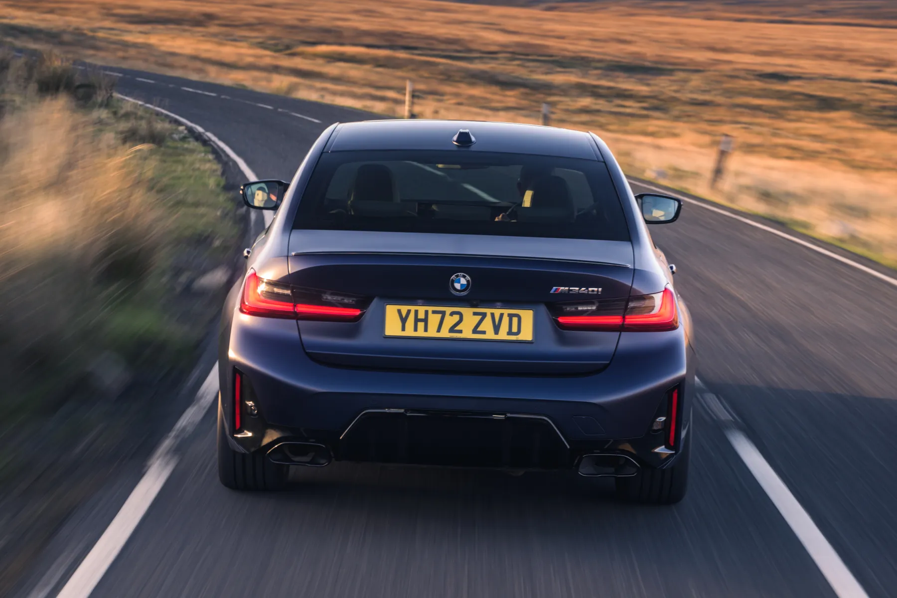 BMW 3 Series Review 2024: rear view