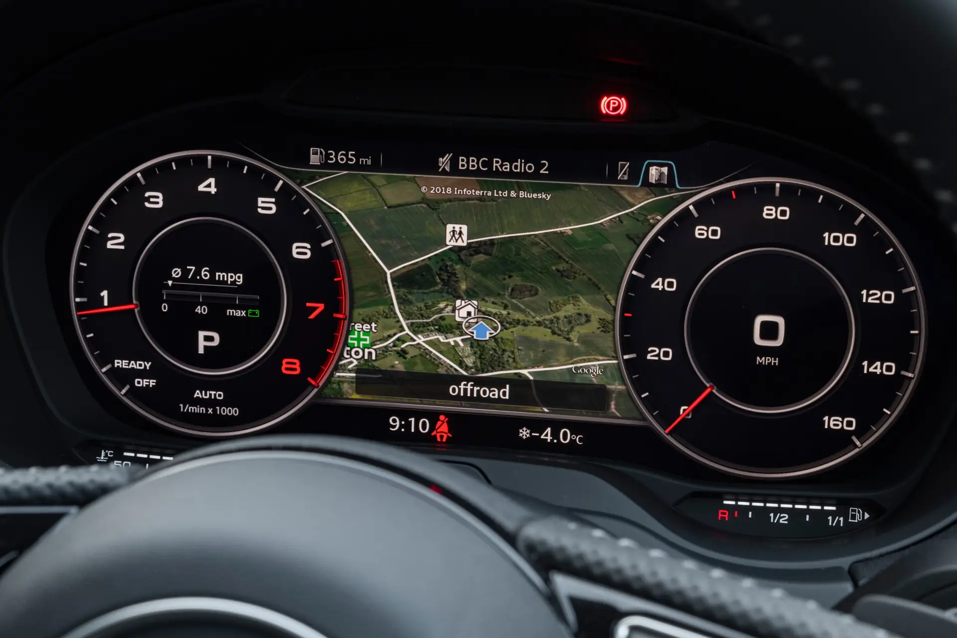 Audi A3 Sportback (2013-2020) Review: interior close up photo of the Audi A3 Sportback instruments