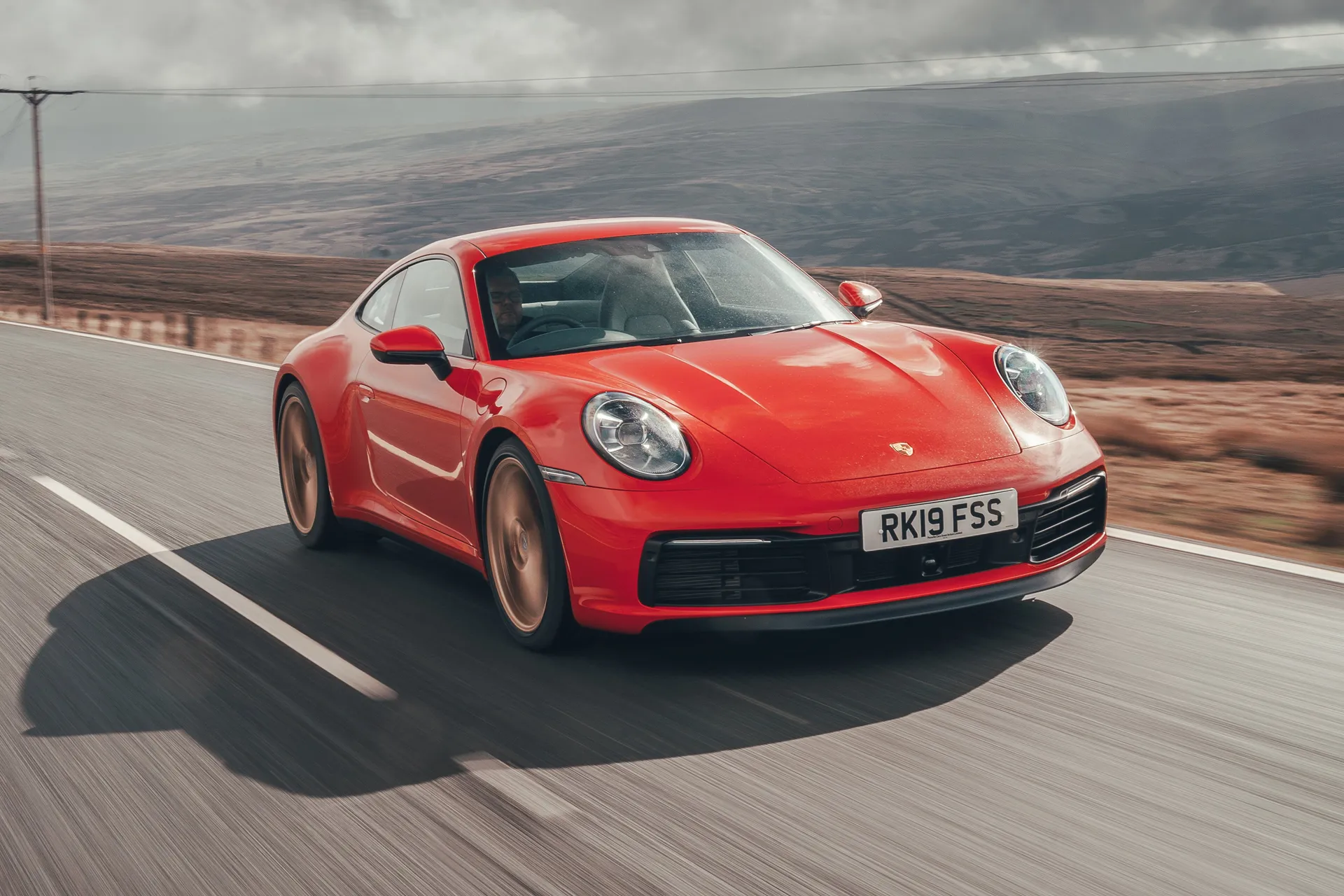 Porsche 911 Front View