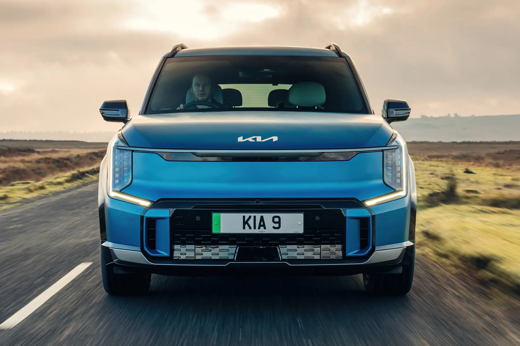 Kia EV9 Review 2024: front profile