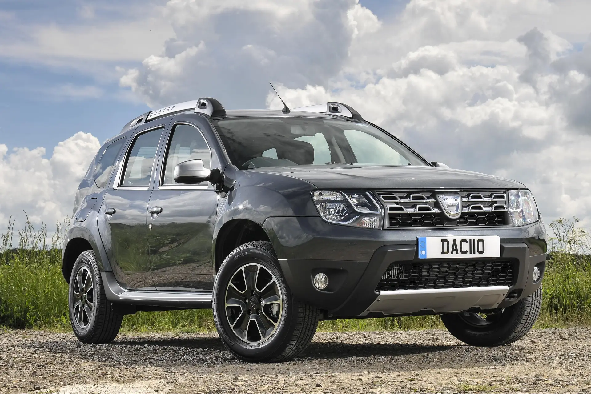 Used Dacia Duster (2012-2018) Review: exterior front three quarter photo of the Dacia Duster