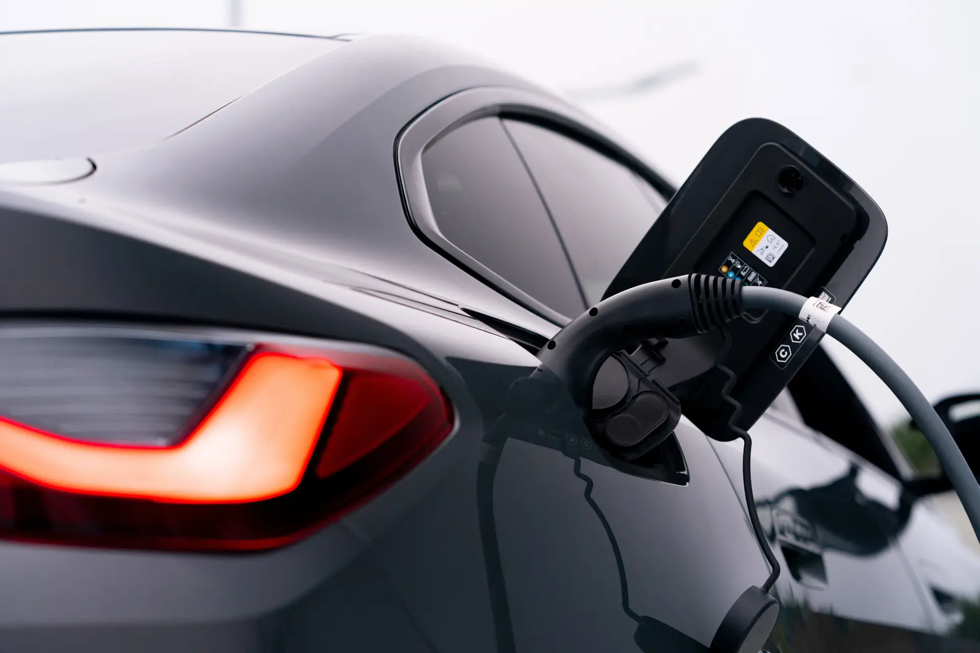 BMW i4 Review 2024: charging port