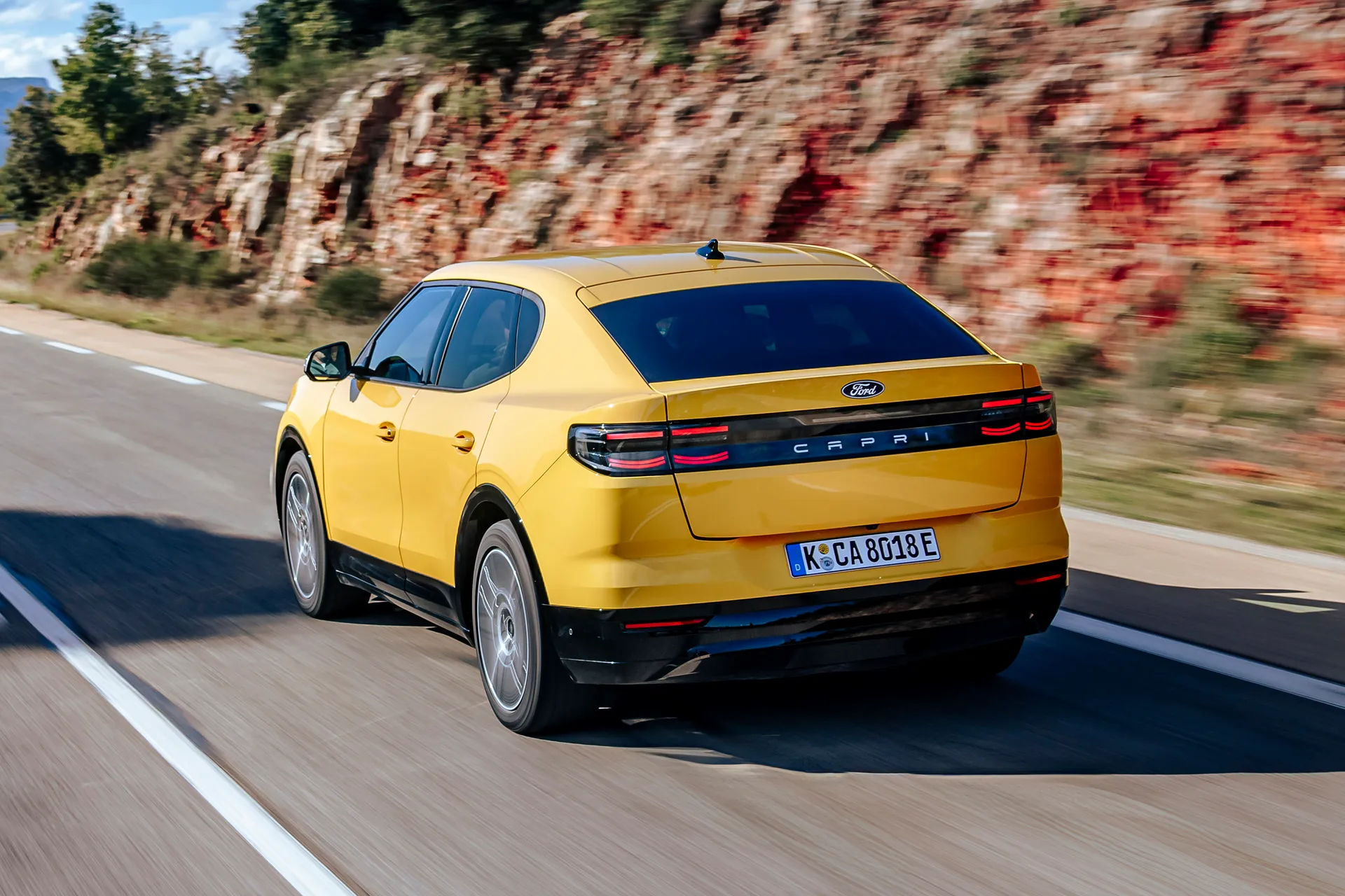 Ford Capri Review: driving