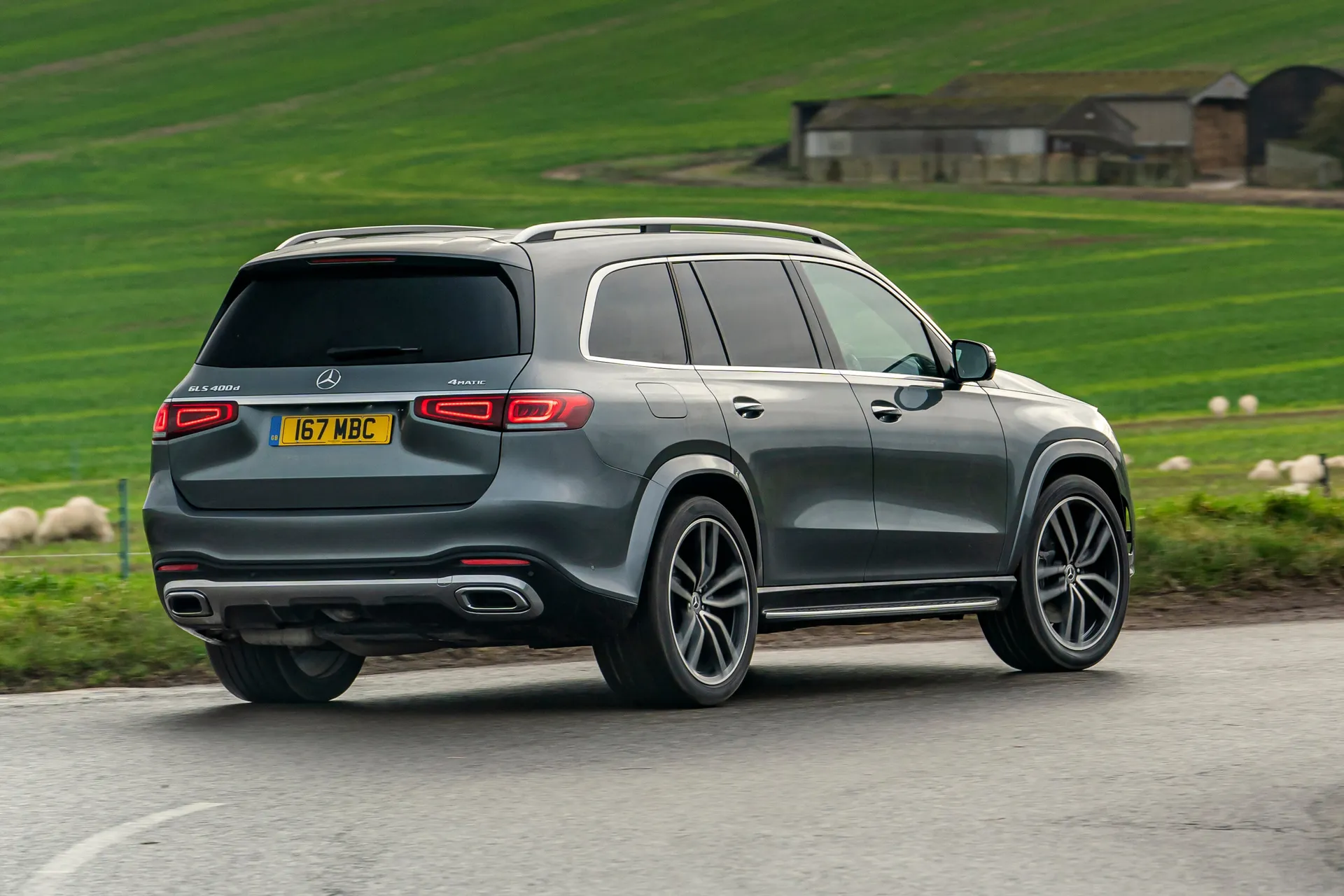 Mercedes-Benz GLS Review 2023: backright exterior