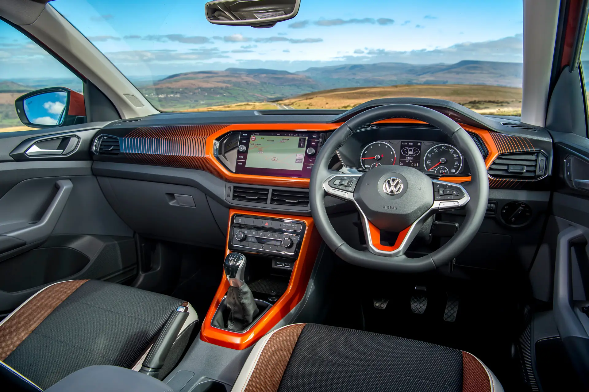 Volkswagen T-Cross Review 2023: interior dashboard