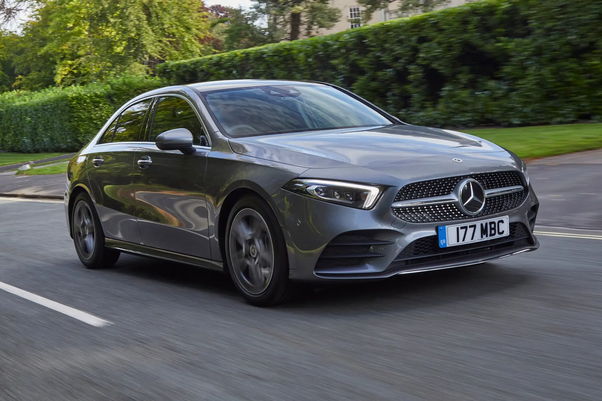 Mercedes A-Class Saloon Review 2023: front exterior