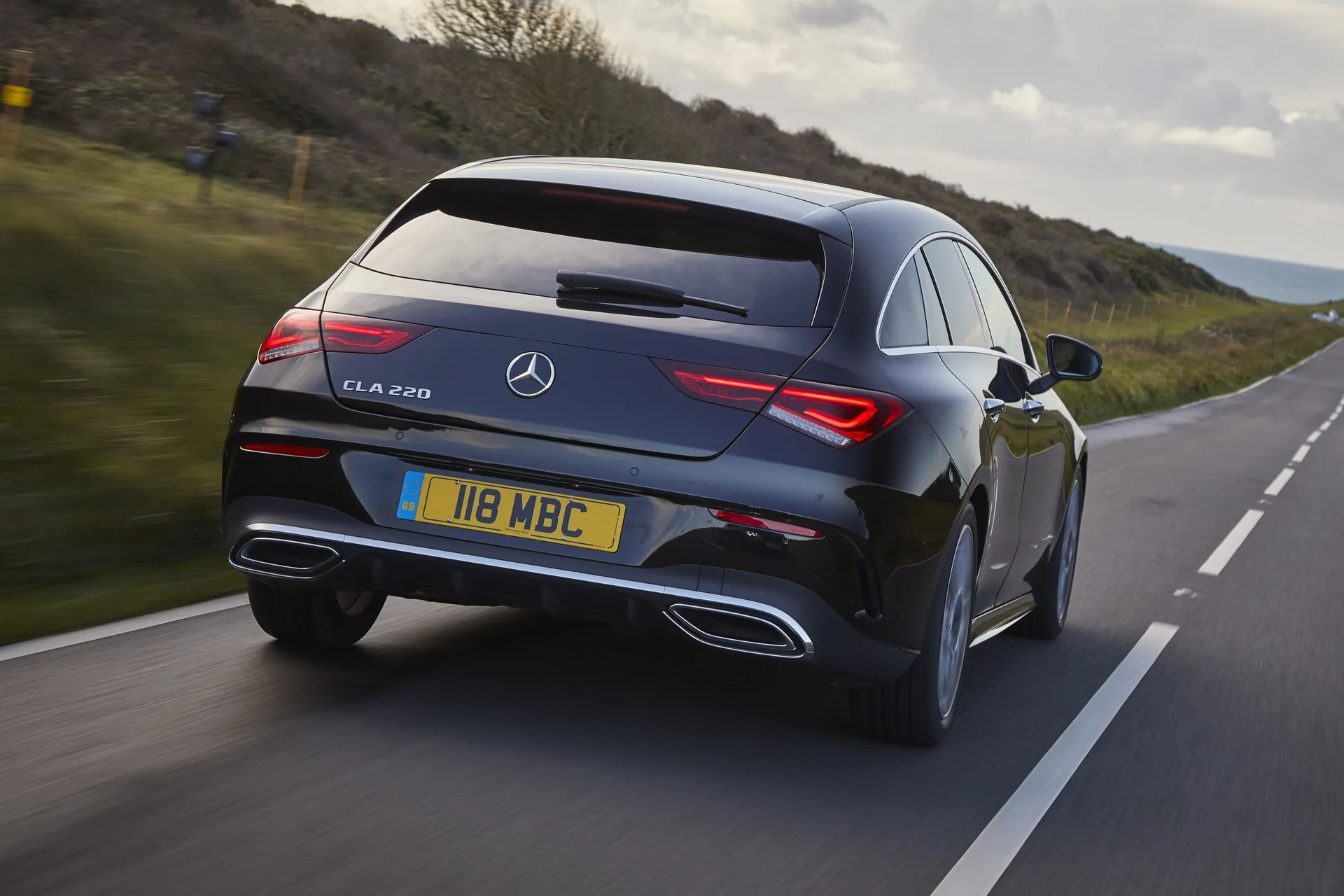 Mercedes CLA Shooting Brake Review 2023: rear