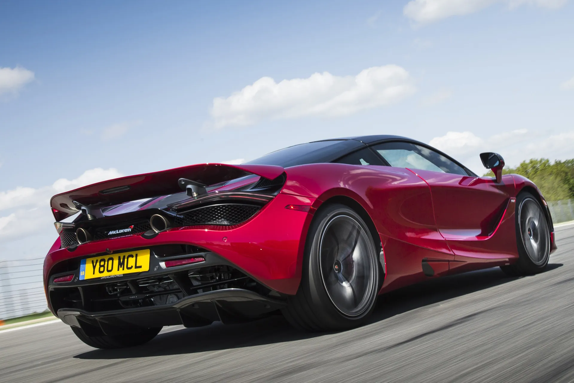 McLaren 720S side exterior