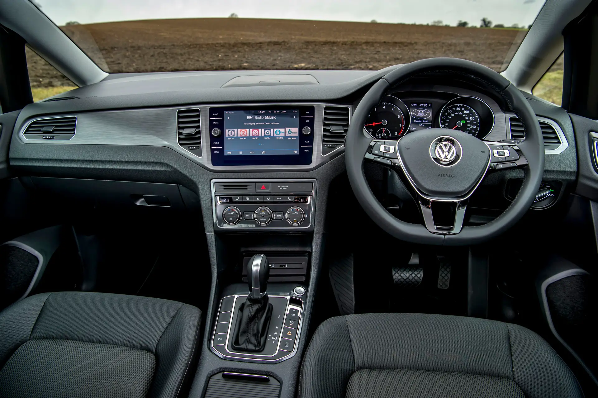 Volkswagen Golf SV Review 2023: interior dashboard