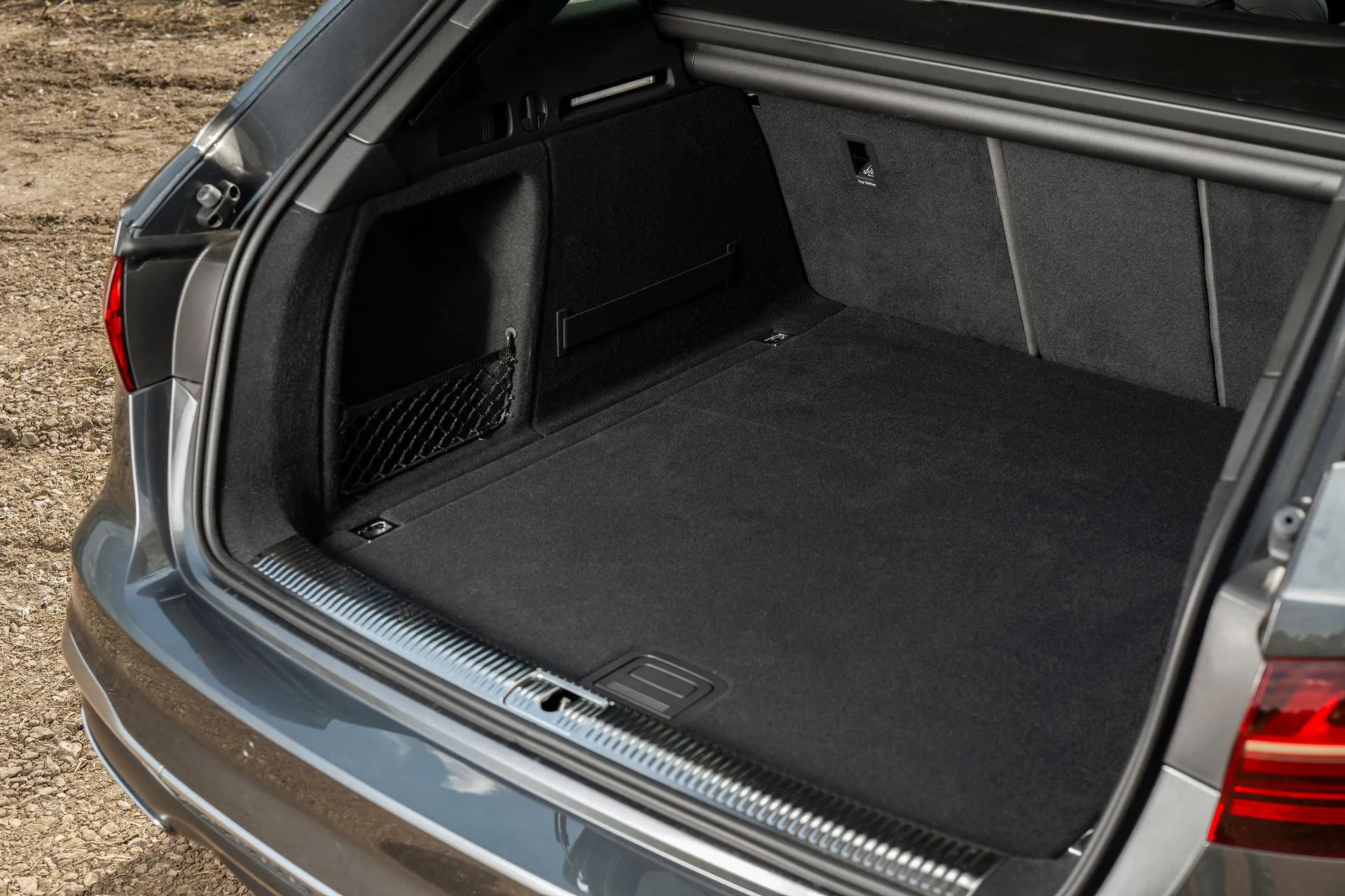 Audi A4 Avant (2015-2025) Review: interior close up photo of the Audi A4 Avant boot space
