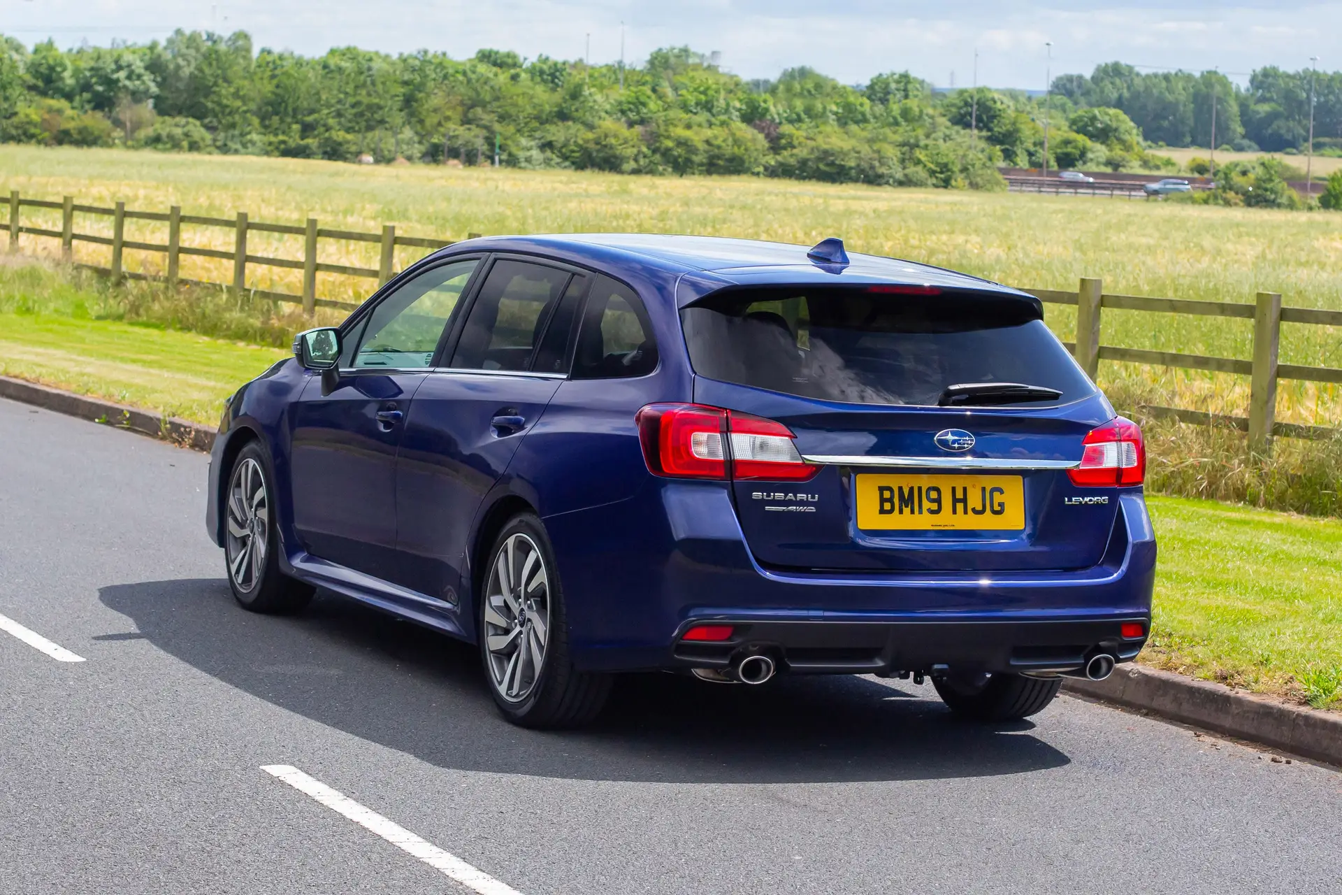 Subaru Levorg Review 2023: Side Rear View