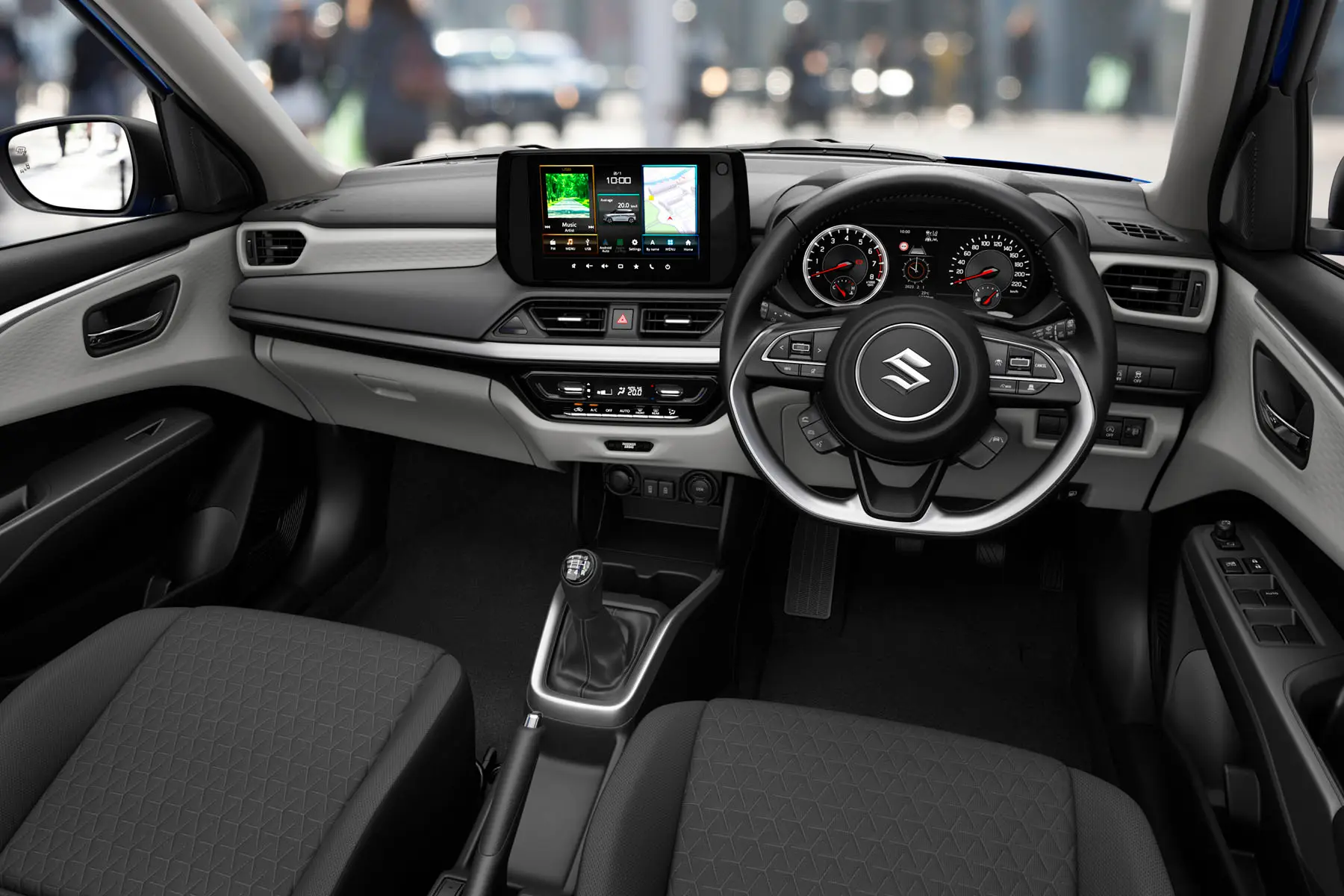 Suzuki Swift Review 2024: interior dashboard