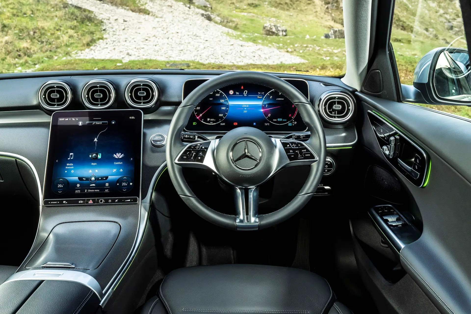 Mercedes C-Class Estate Review 2023 interior