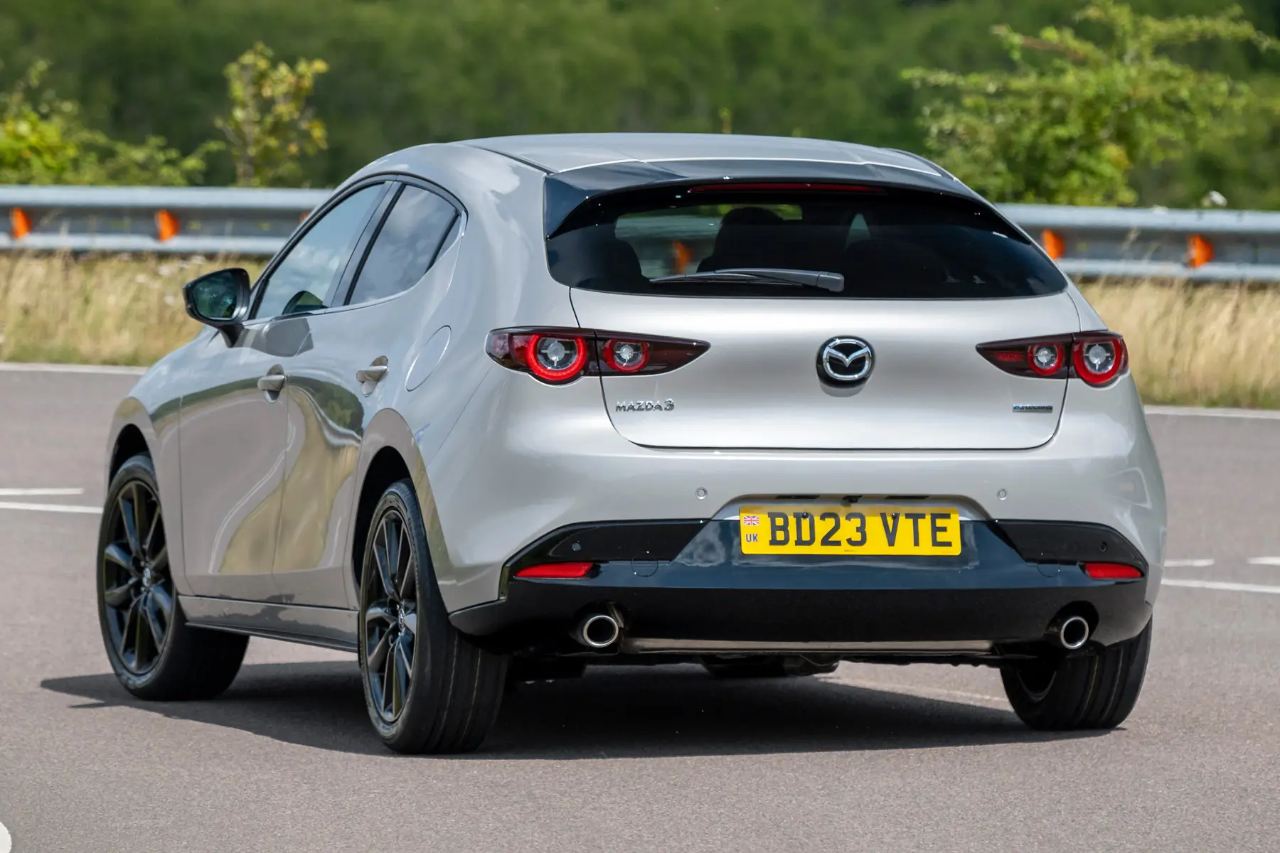 Mazda 3 Review 2024: rear dynamic