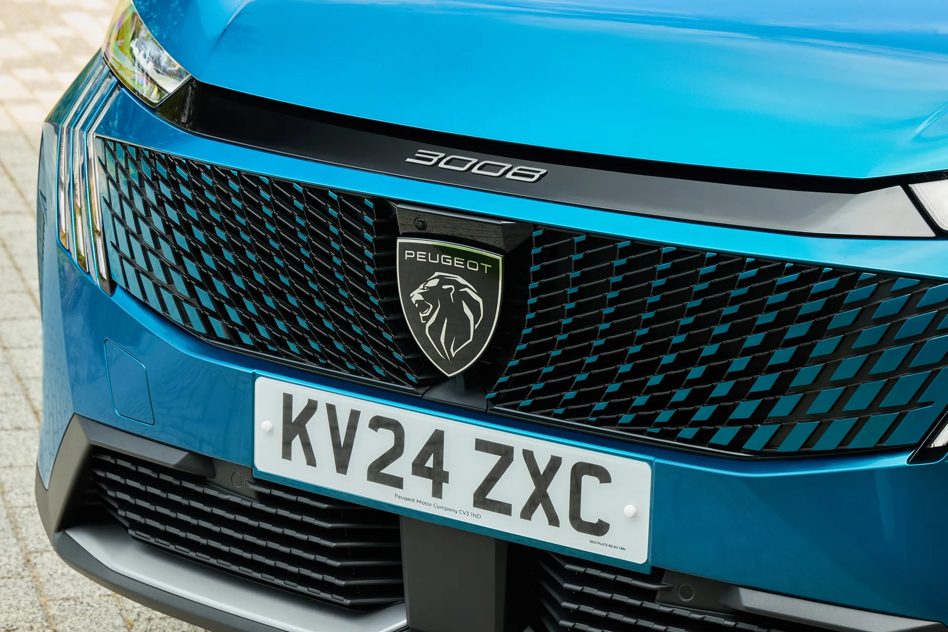 Peugeot 3008 review: front grille detail