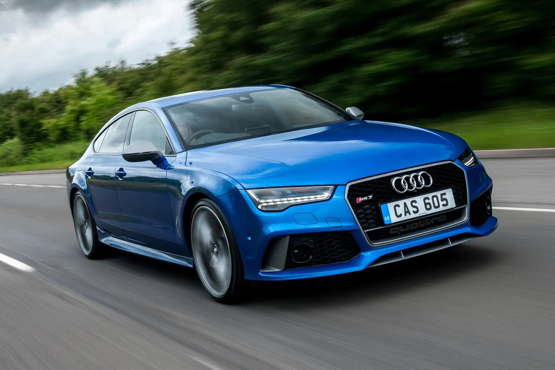 Audi RS7 Sportback Driving Front 