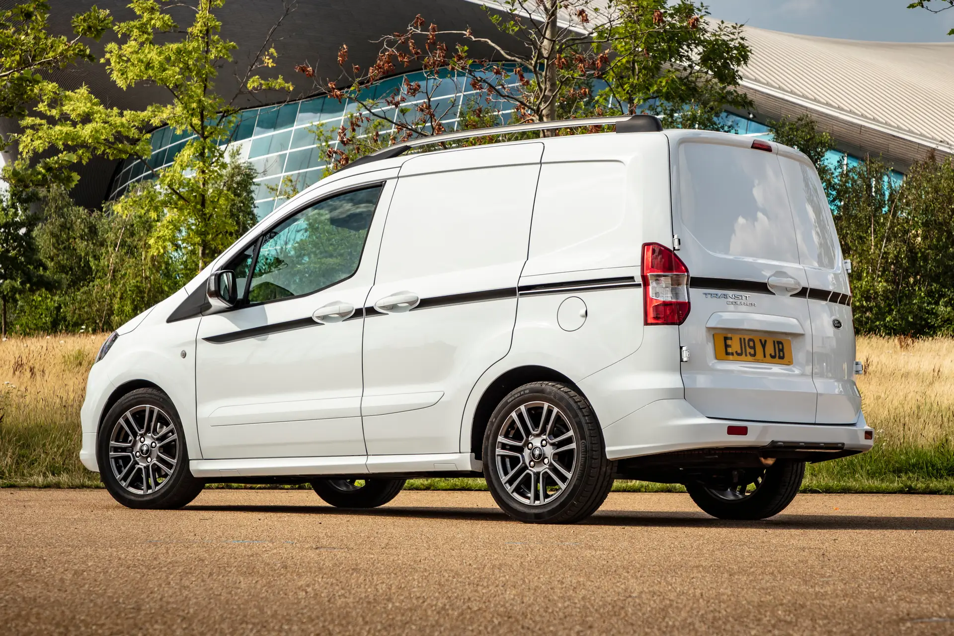 Ford Transit Courier Review 2023: rear static
