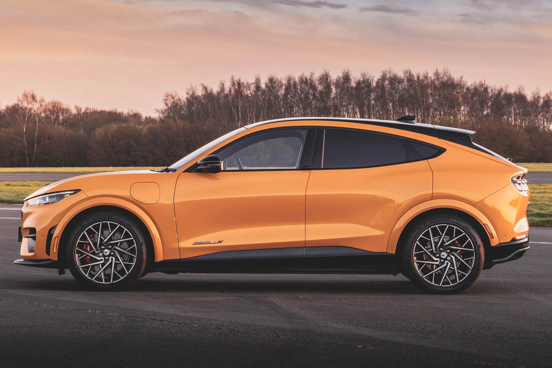 Ford Mustang Mach-e Review: side