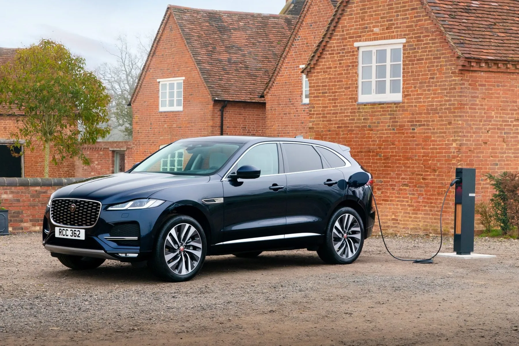 Jaguar F-Pace Review PHEV charging