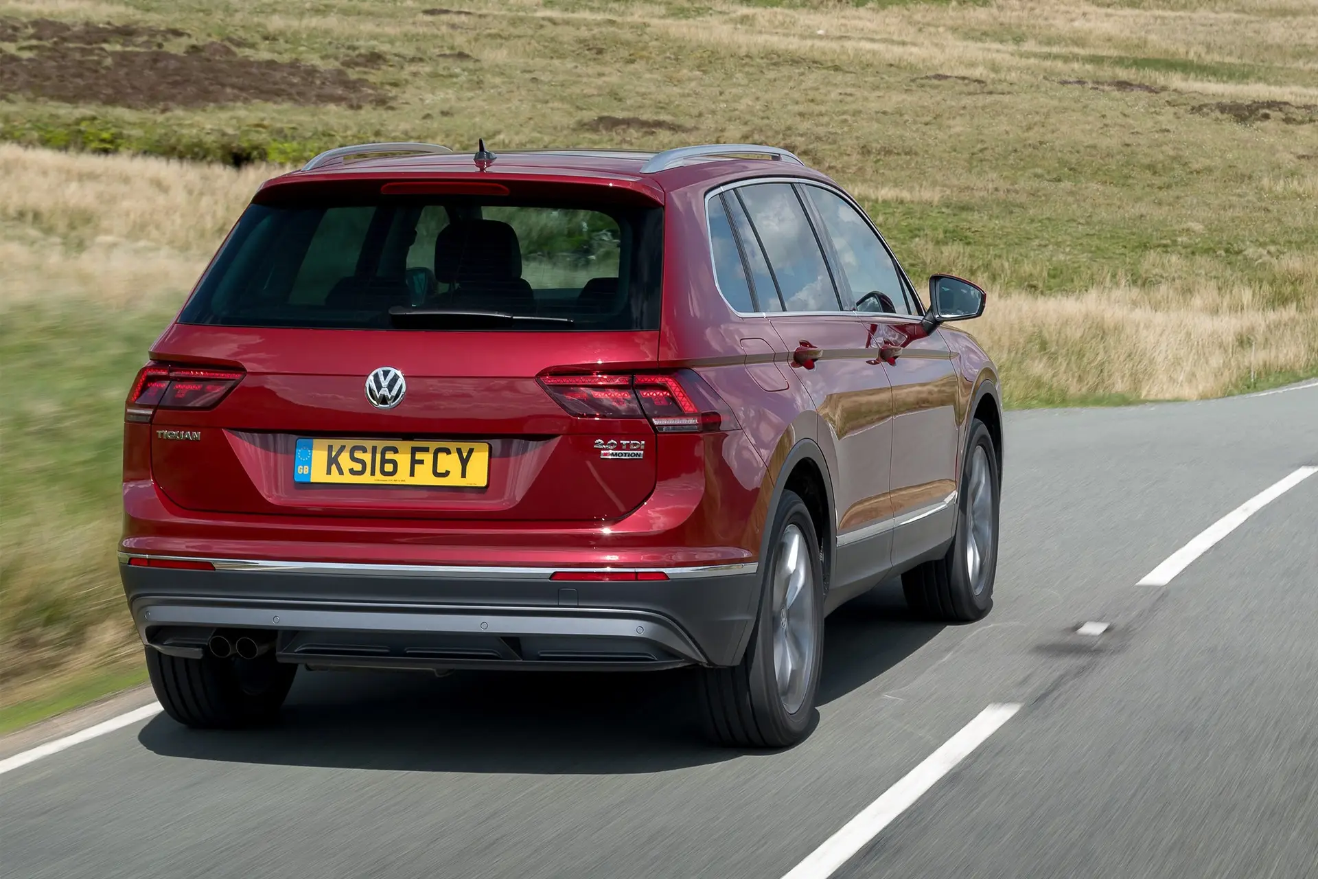 Volkswagen Tiguan Review 2023: rear dynamic