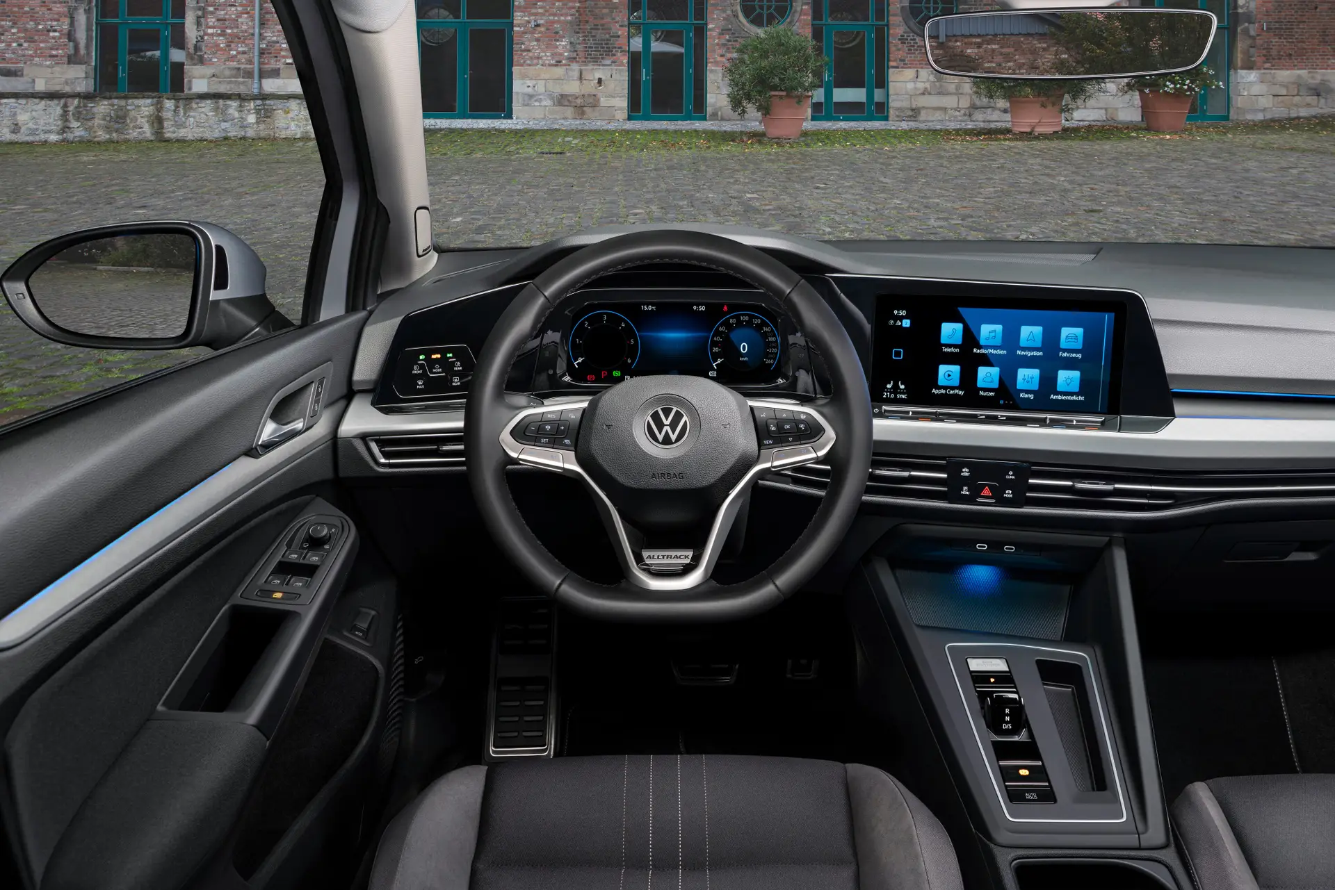 Volkswagen Golf Alltrack review 2023 interior