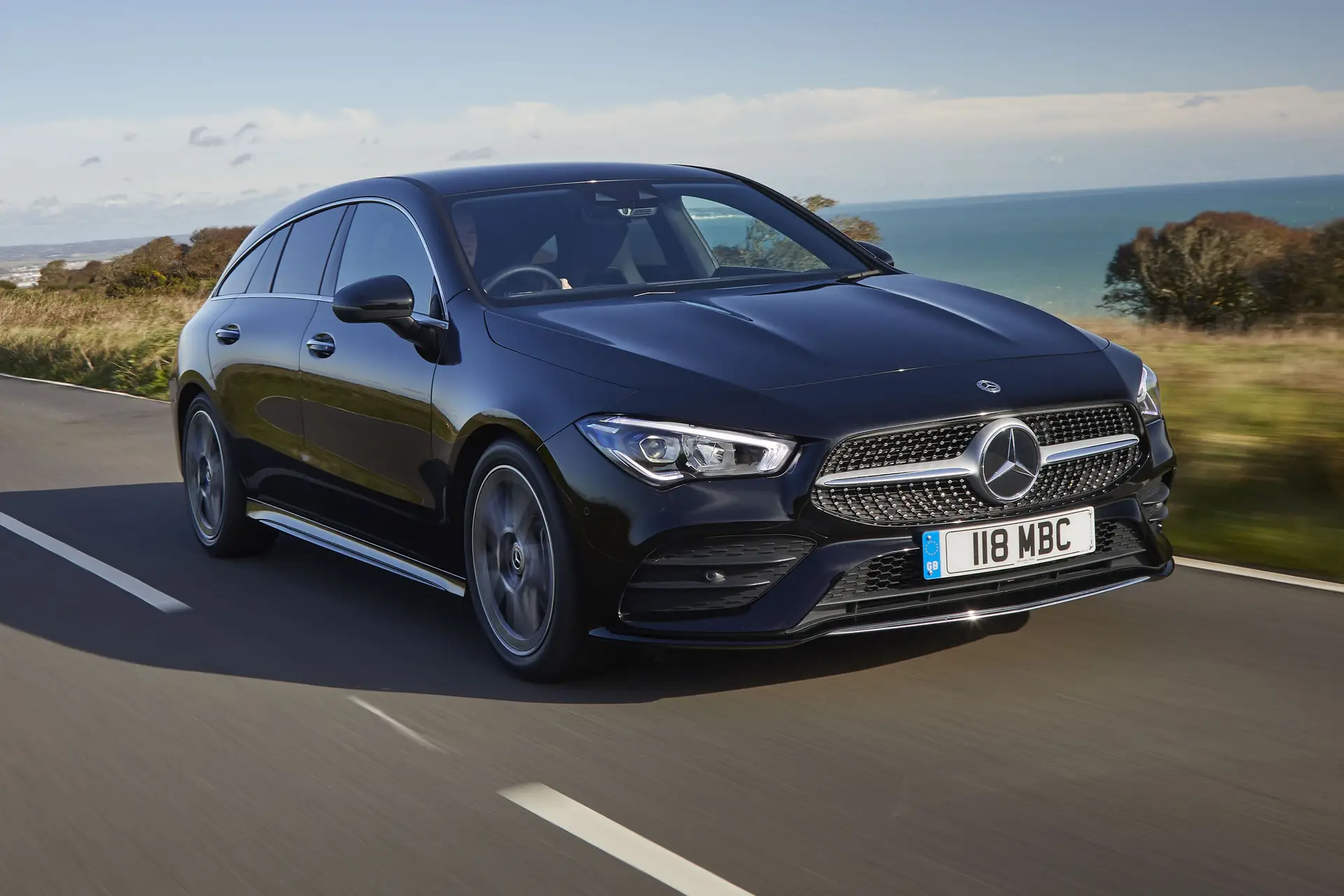 Mercedes CLA Shooting Brake Review 2023: front