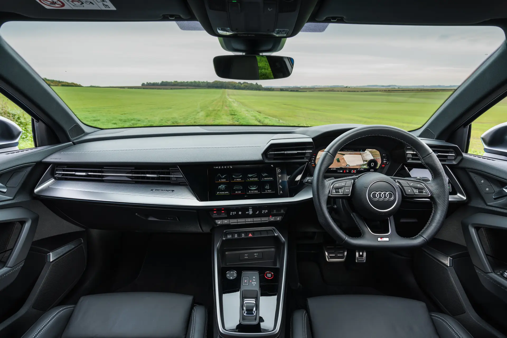 Audi S3 Review 2023 dashboard