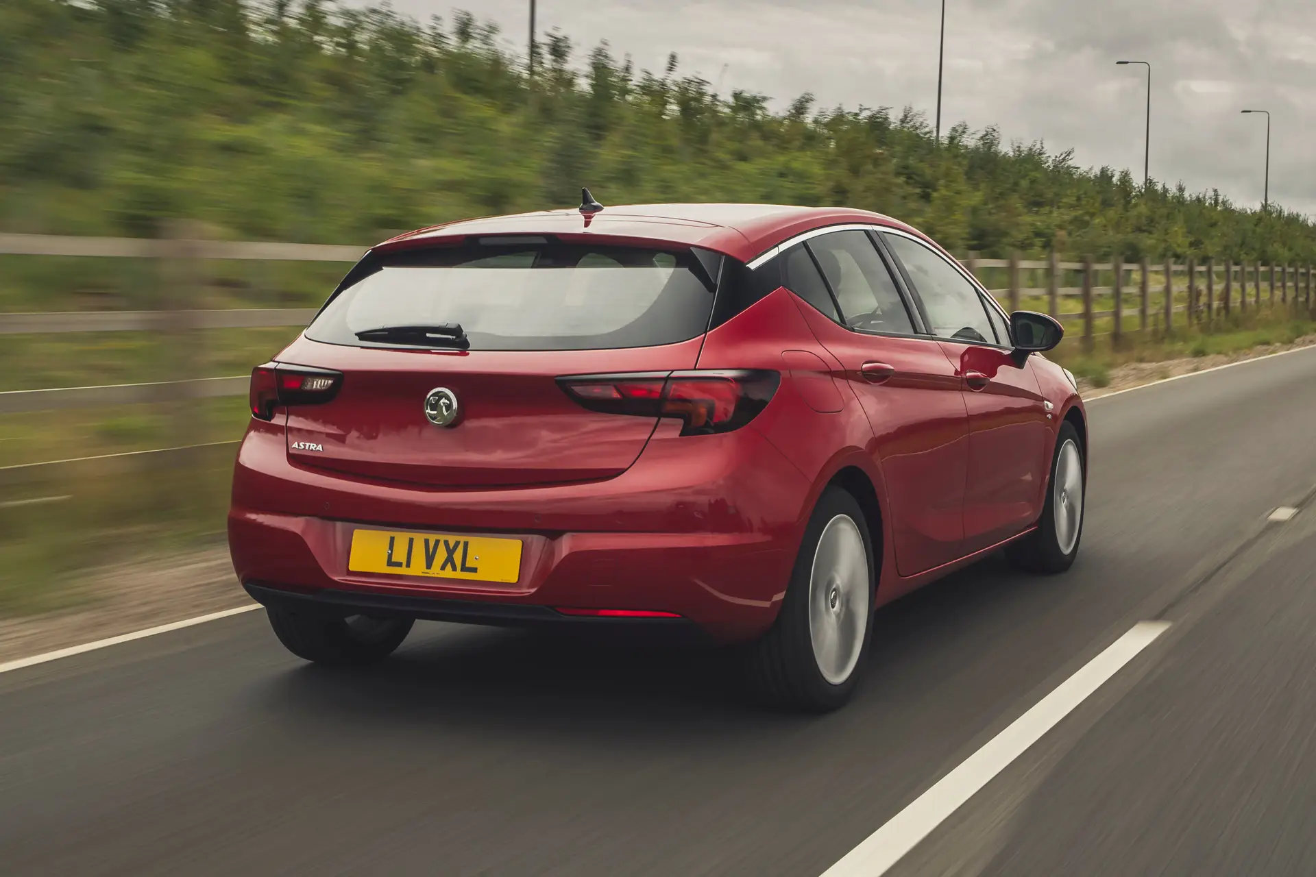 Used Vauxhall Astra (2015 - 2023) Review: Rear Side View