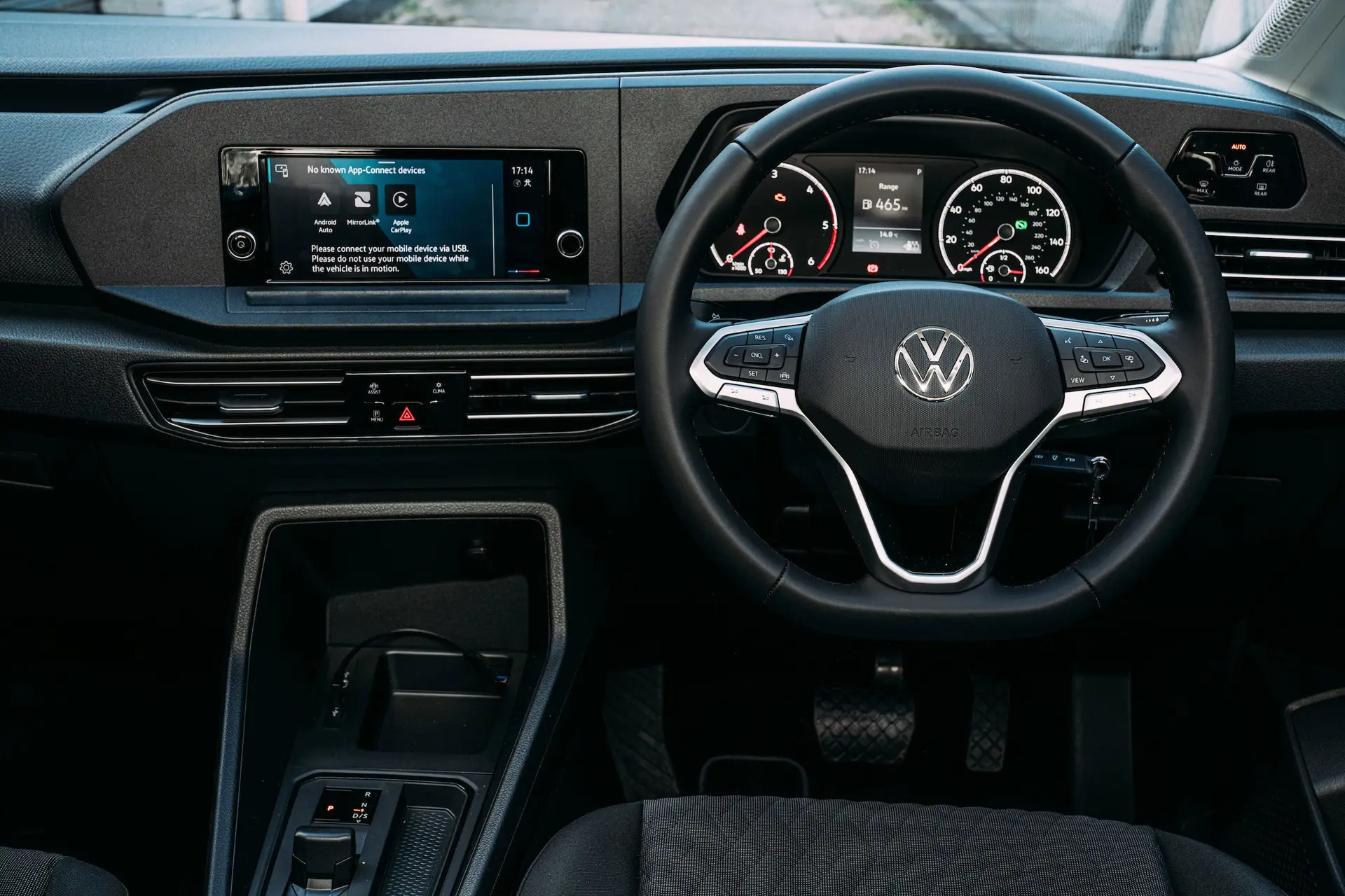 Volkswagen Caddy Review 2023 interior dashboard