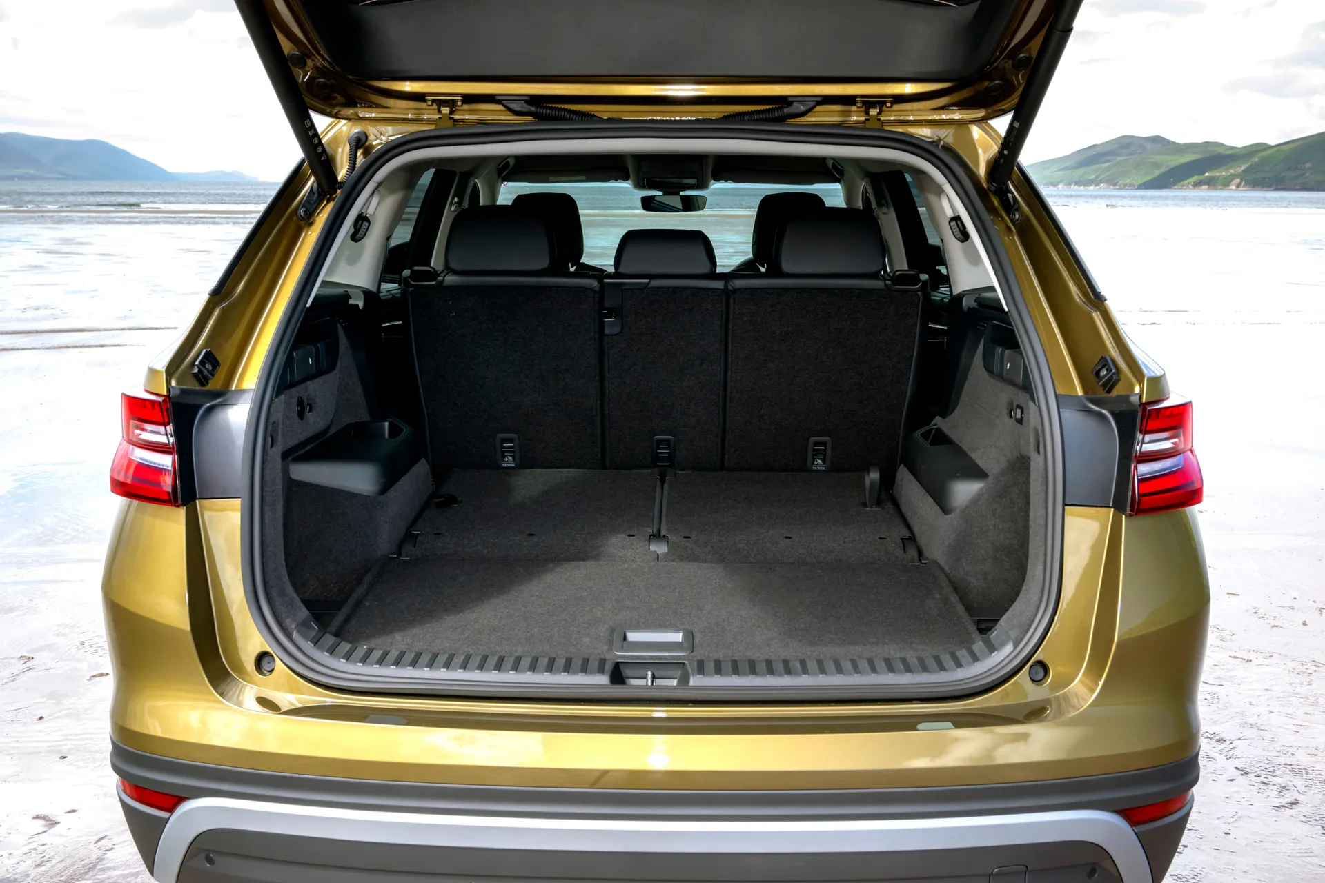 Skoda Kodiaq Review: boot space with rear seats lowered