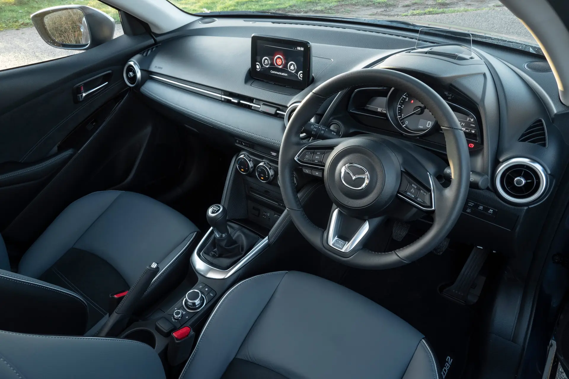 Mazda 2 Review 2023: interior dashboard