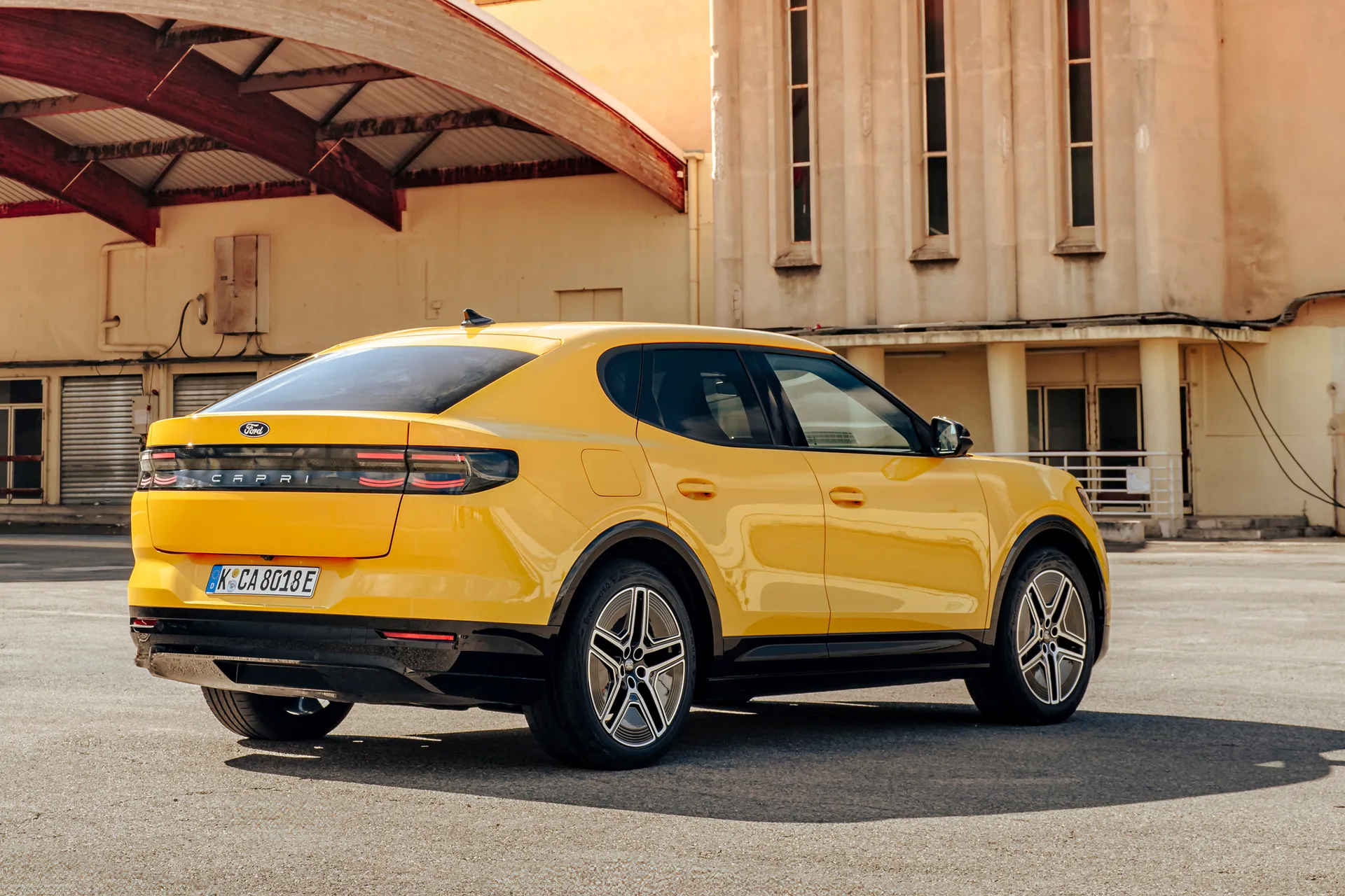 Ford Capri Review: rear view