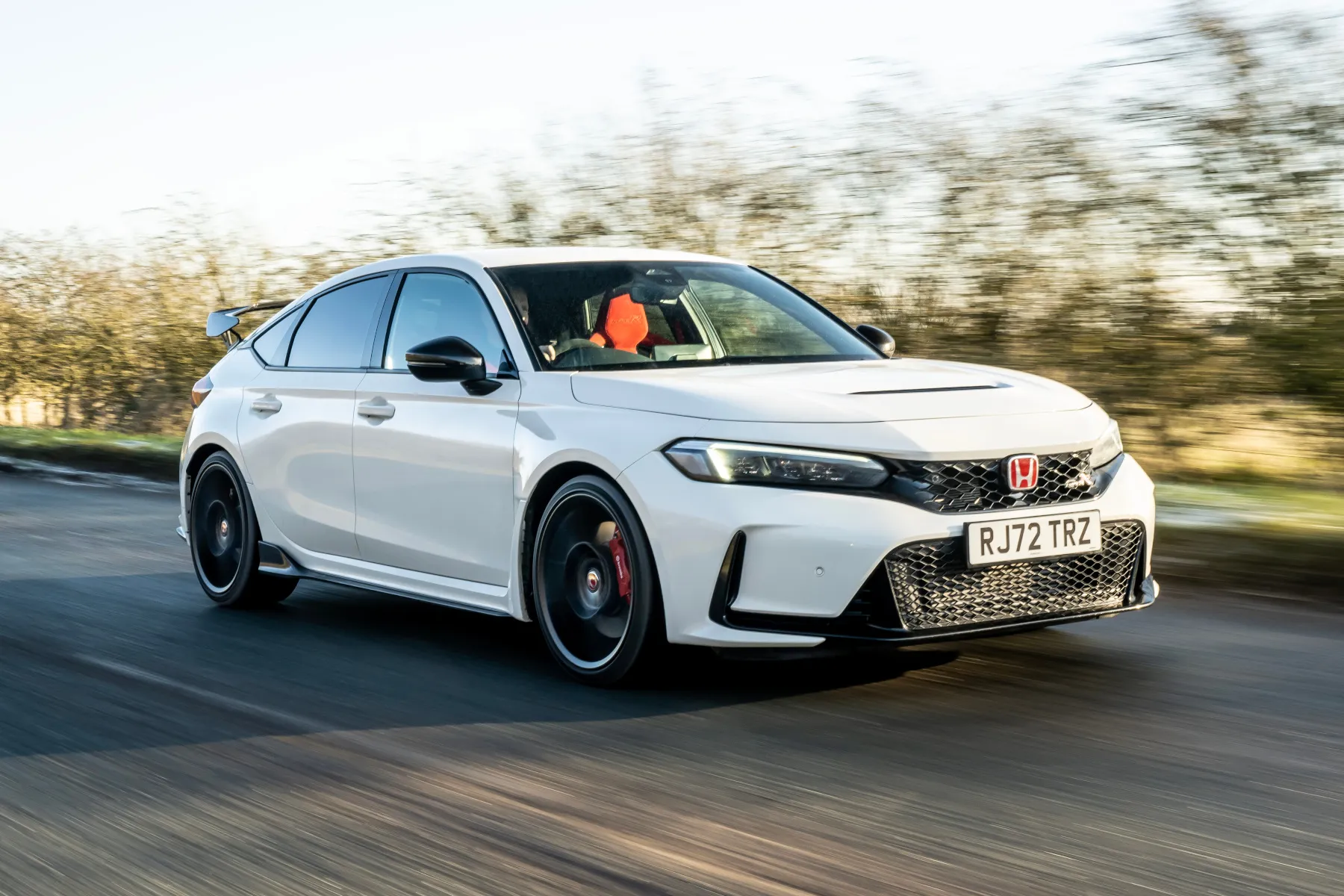 Honda Civic Type R Review front driving