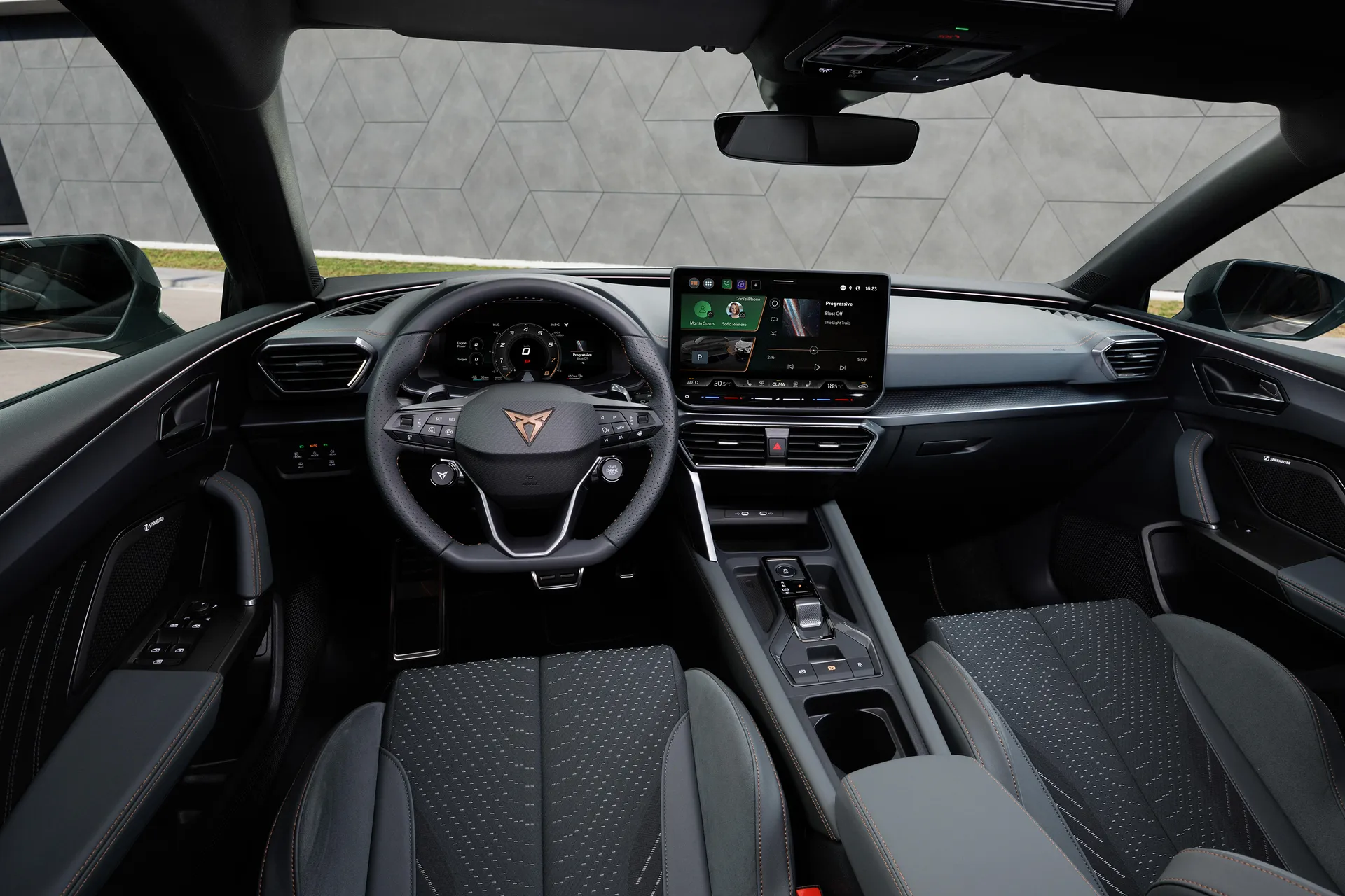 Cupra Leon Estate Review: interior view
