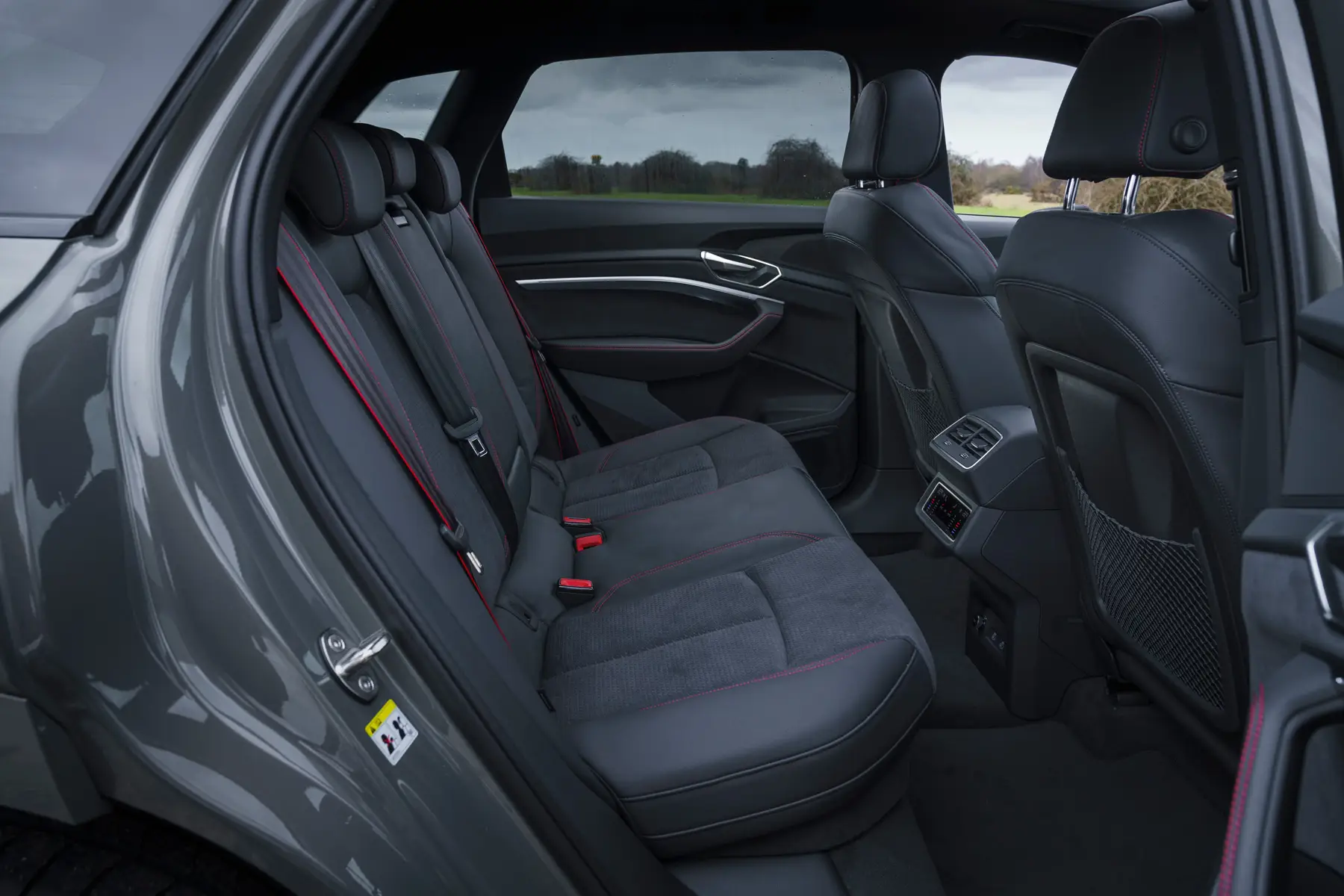 Audi Q8 Sportback e-tron Review 2024: rear seats