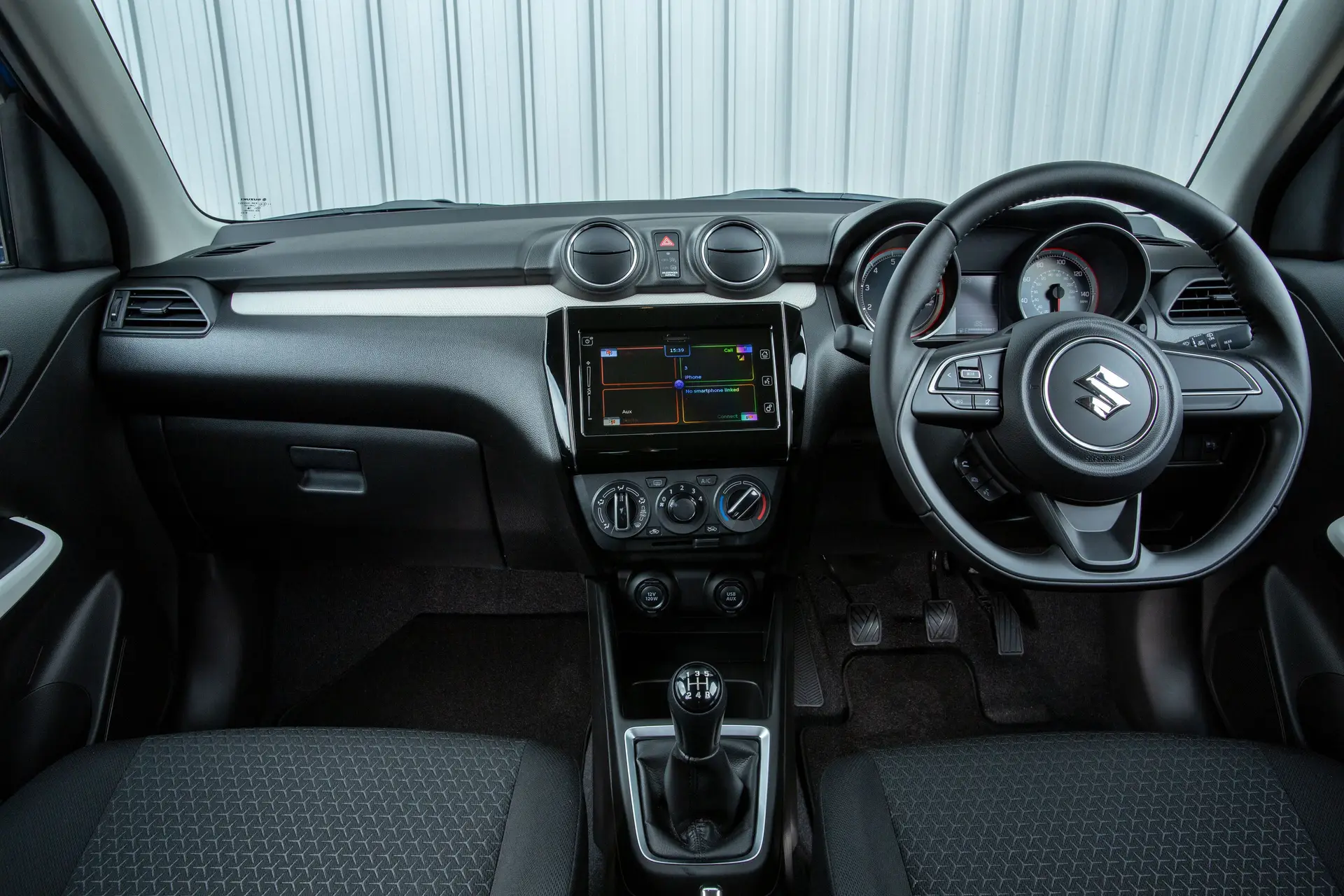 Suzuki Swift Review 2023: Interior close up photo of the Suzuki Swift