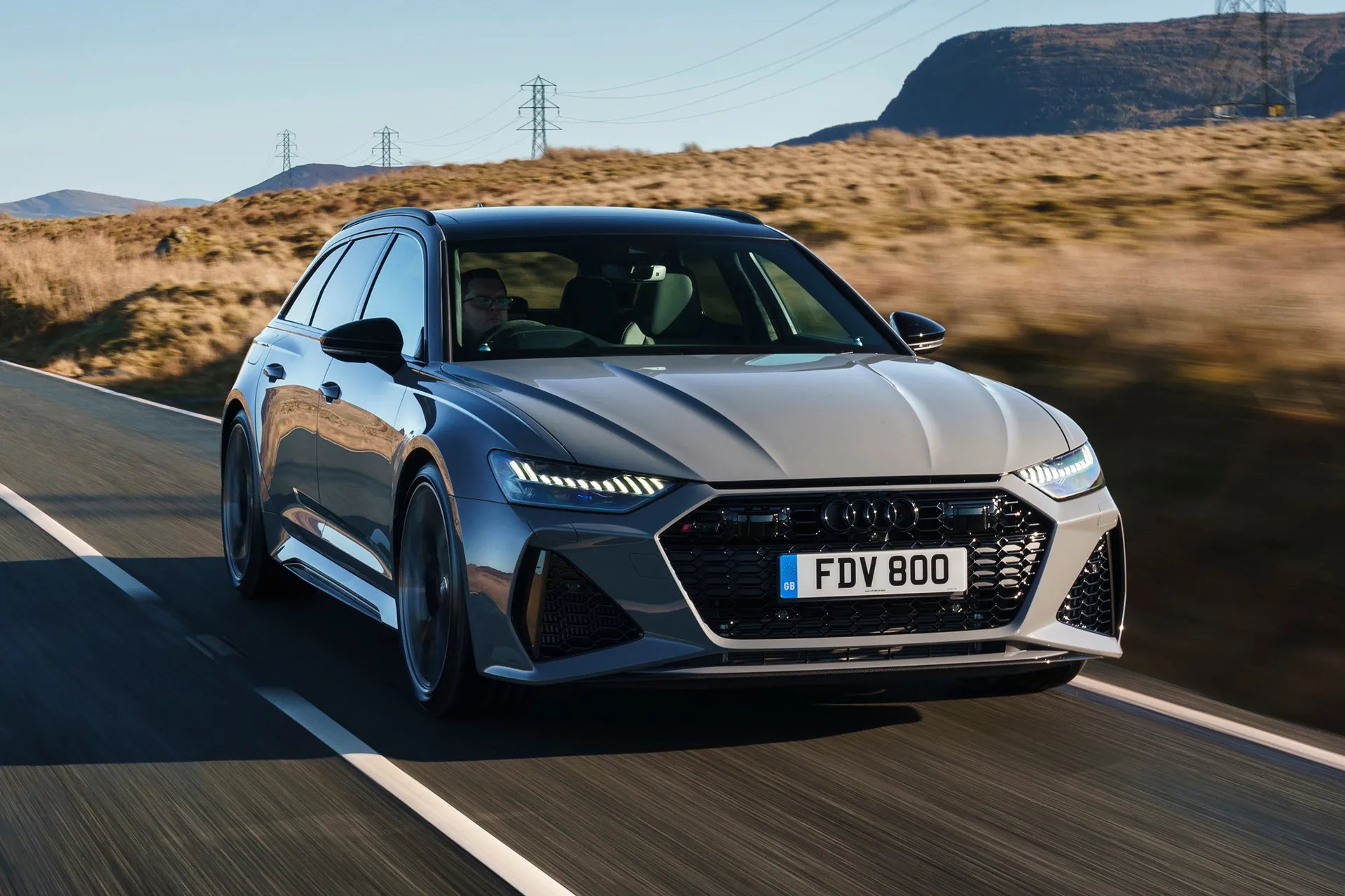 Audi RS6 Avant Review Driving Front