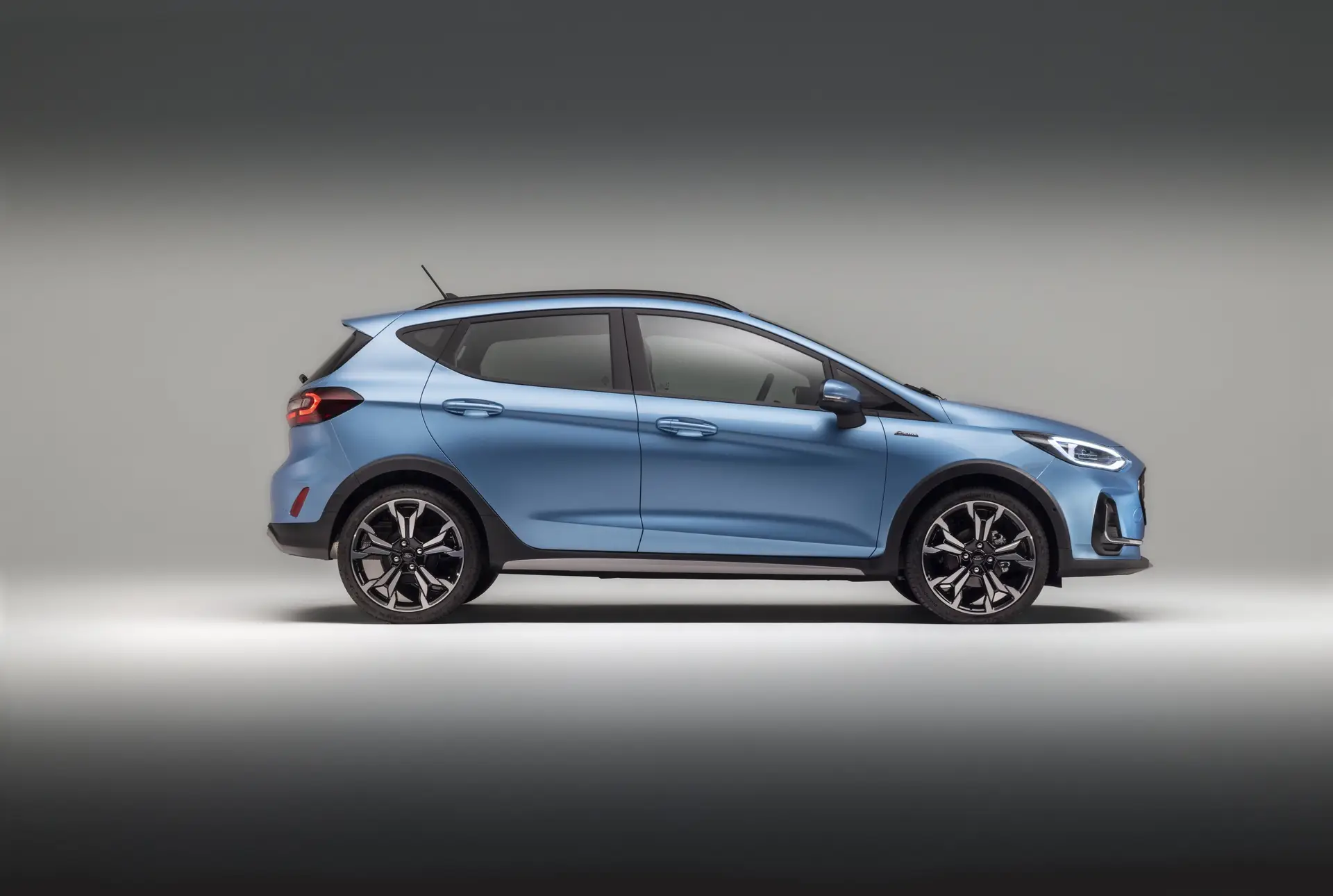 Ford Fiesta Active Review 2023: exterior side photo of the Ford Fiesta Active