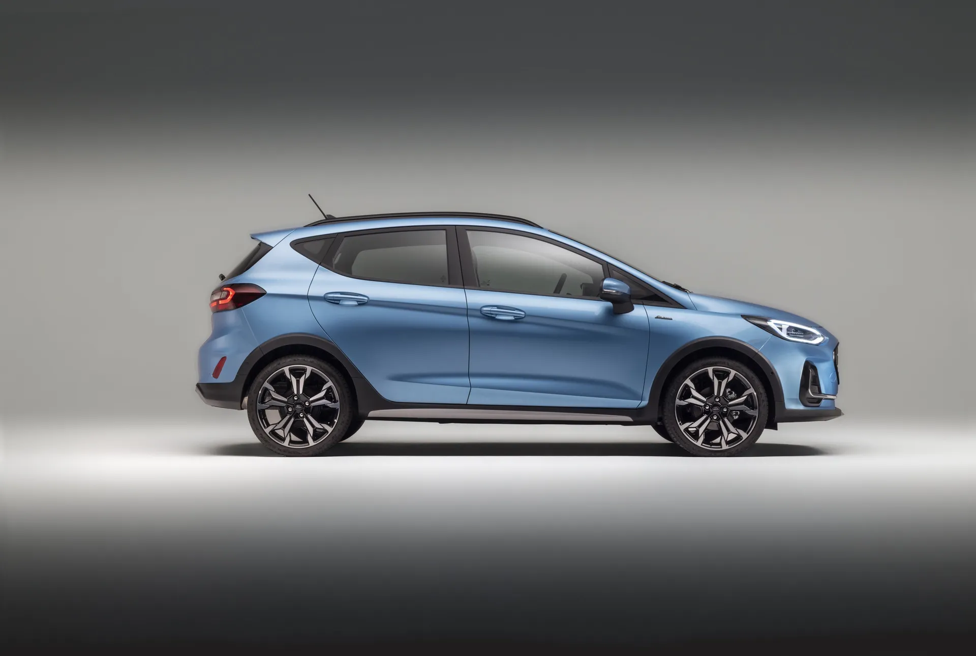 Ford Fiesta Active (2018-2023) Review: exterior side photo of the Ford Fiesta Active